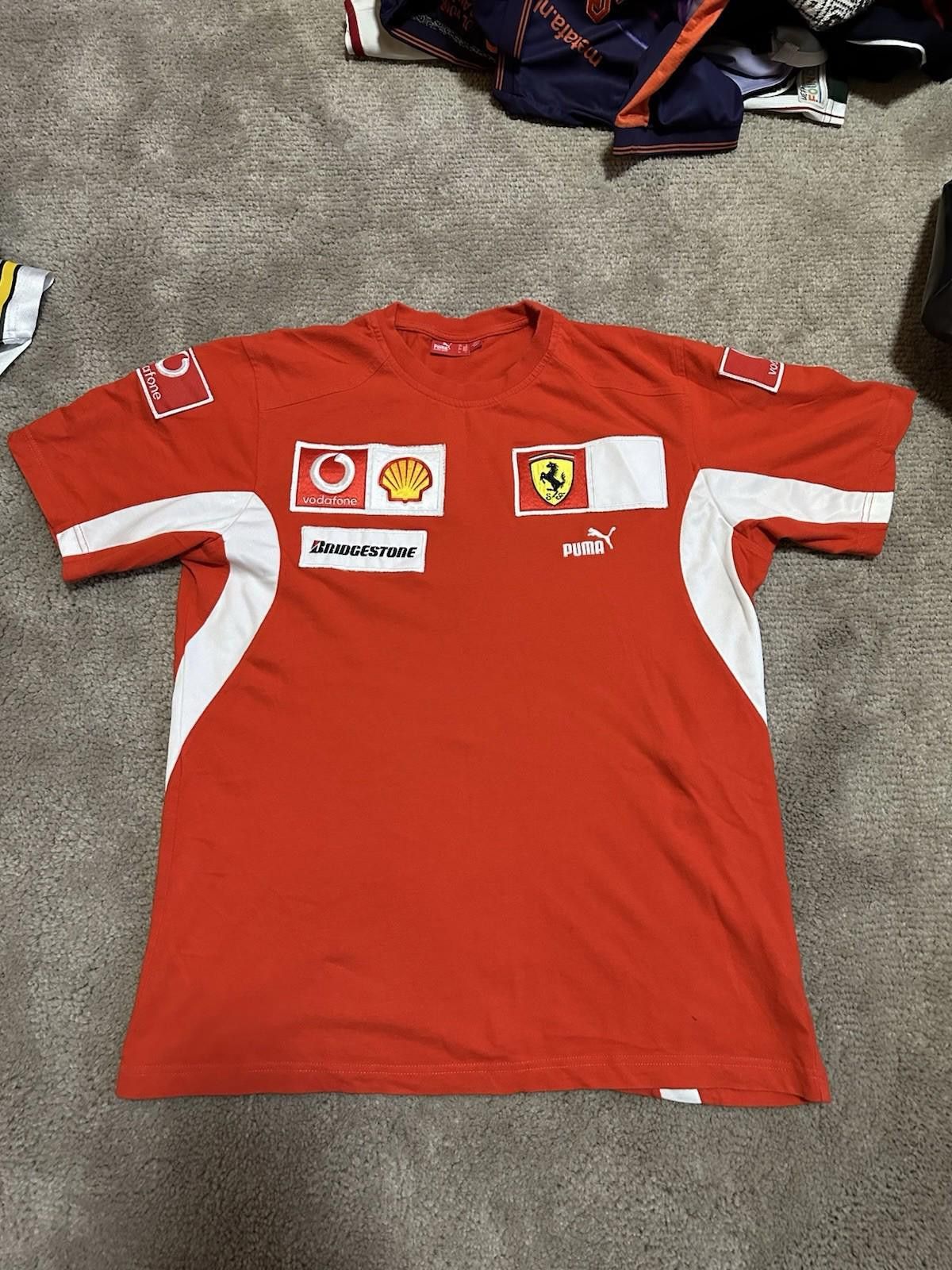 Ferrari Puma x Ferrari F1 Racing Vodafone Red T-Shirt Men’s Size L Size US L / EU 52-54 / 3 - 1 Thumbnail