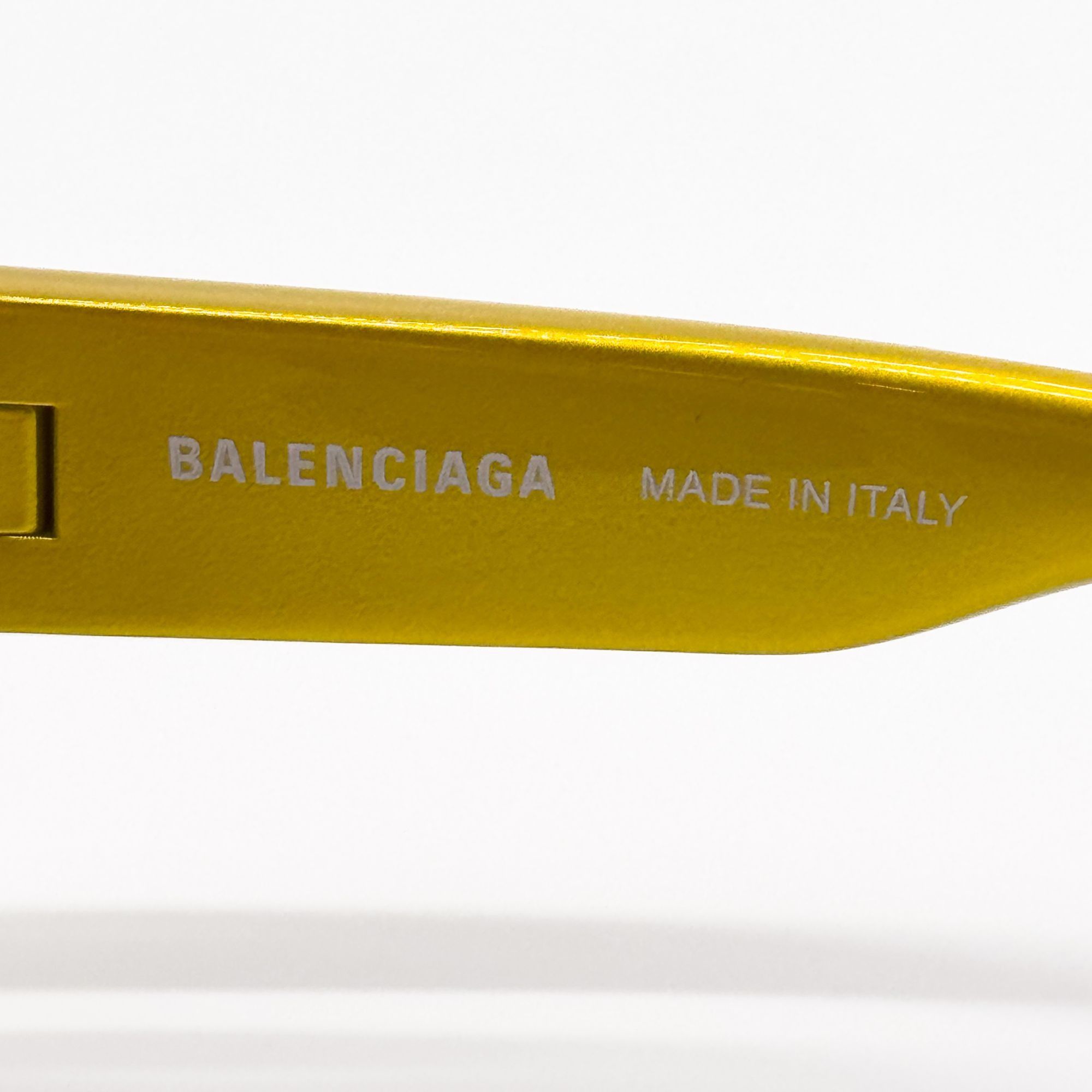 Balenciaga NEW BALENCIAGA BB0314S 004 SUNGLASSES YELLOW GEOMETRIC Size ONE SIZE - 8 Thumbnail