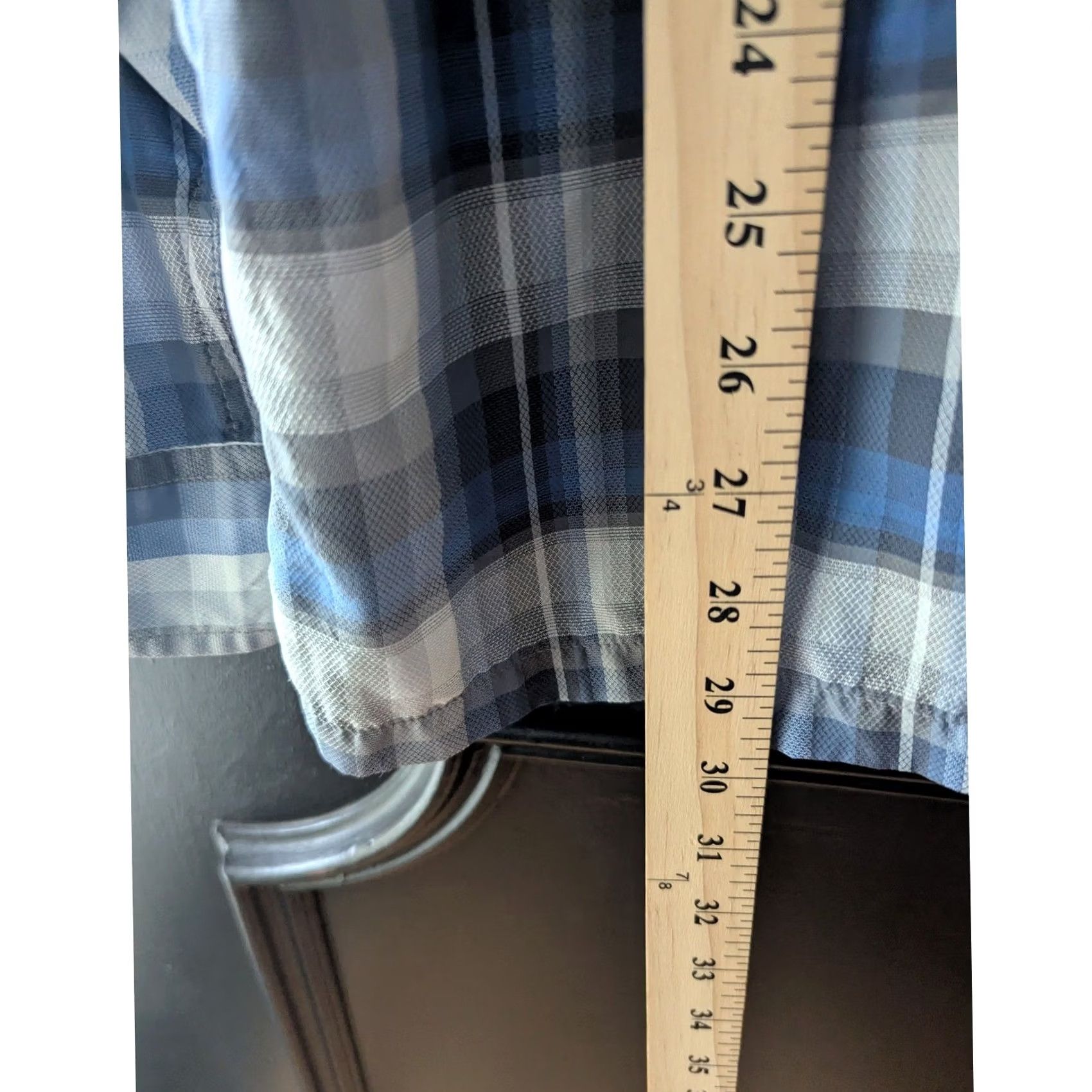 Eddie Bauer Eddie Bauer Plaid Shirt Long Sleeve Button-Up Men's Blue XL XS? Size US XL / EU 56 / 4 - 3 Thumbnail