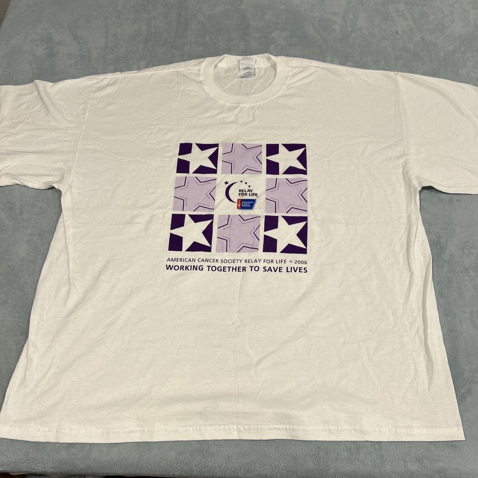 Nike 2006 Relay for Life Tee Shirt Mens 3XL Los Angeles Marathon Size US XS / EU 42 / 0 - 1 Thumbnail