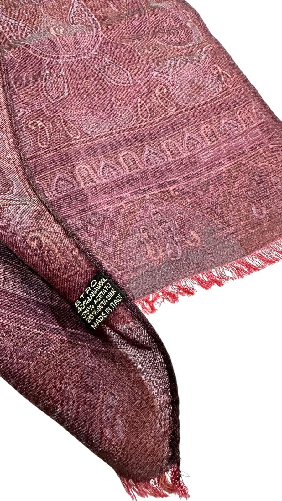 Etro × Vintage Etro Vintage Scarf / Muffler Size ONE SIZE - 2 Thumbnail