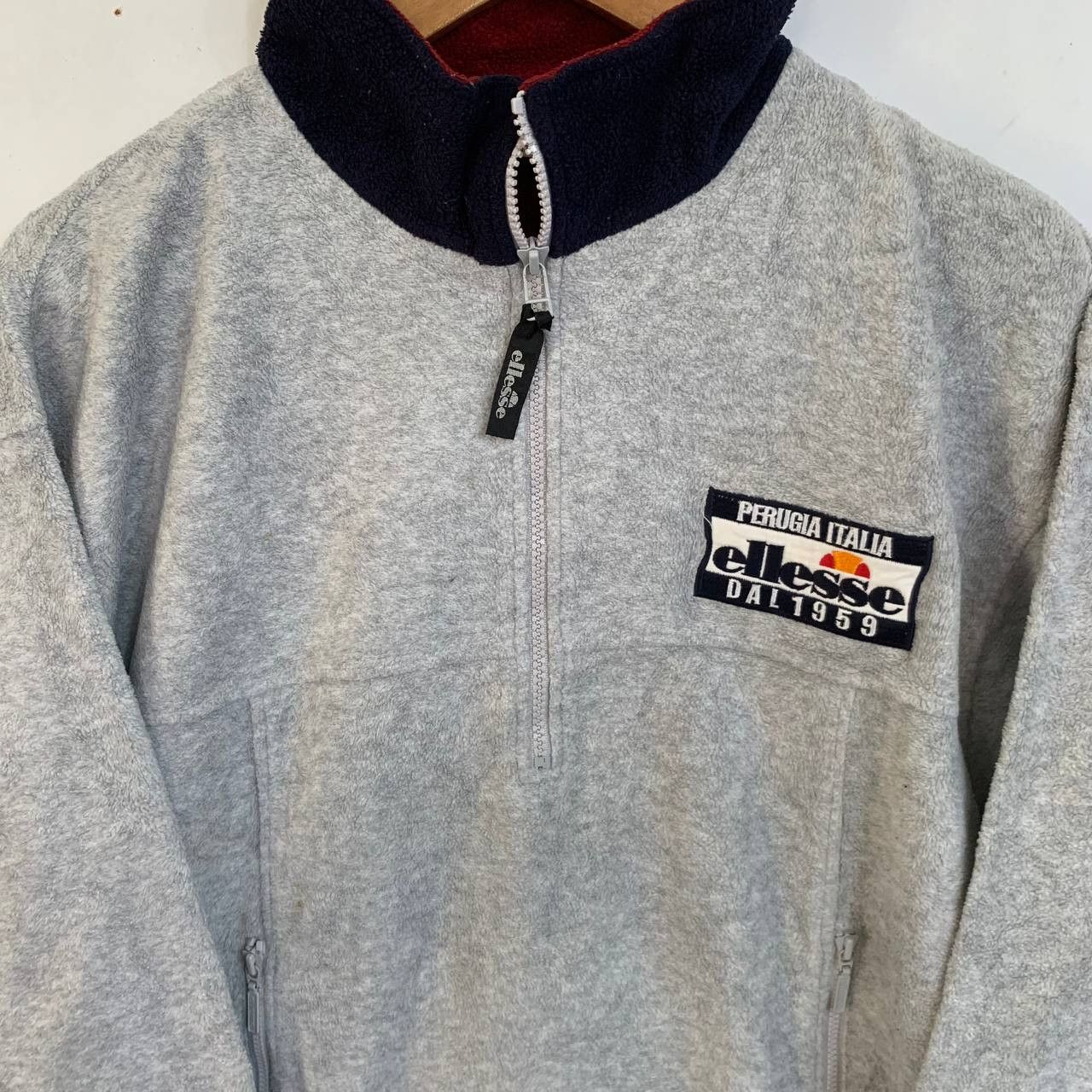 Ellesse Vintage Ellesse Sweatshirt Jumper Grey Large Size US L / EU 52-54 / 3 - 3 Thumbnail