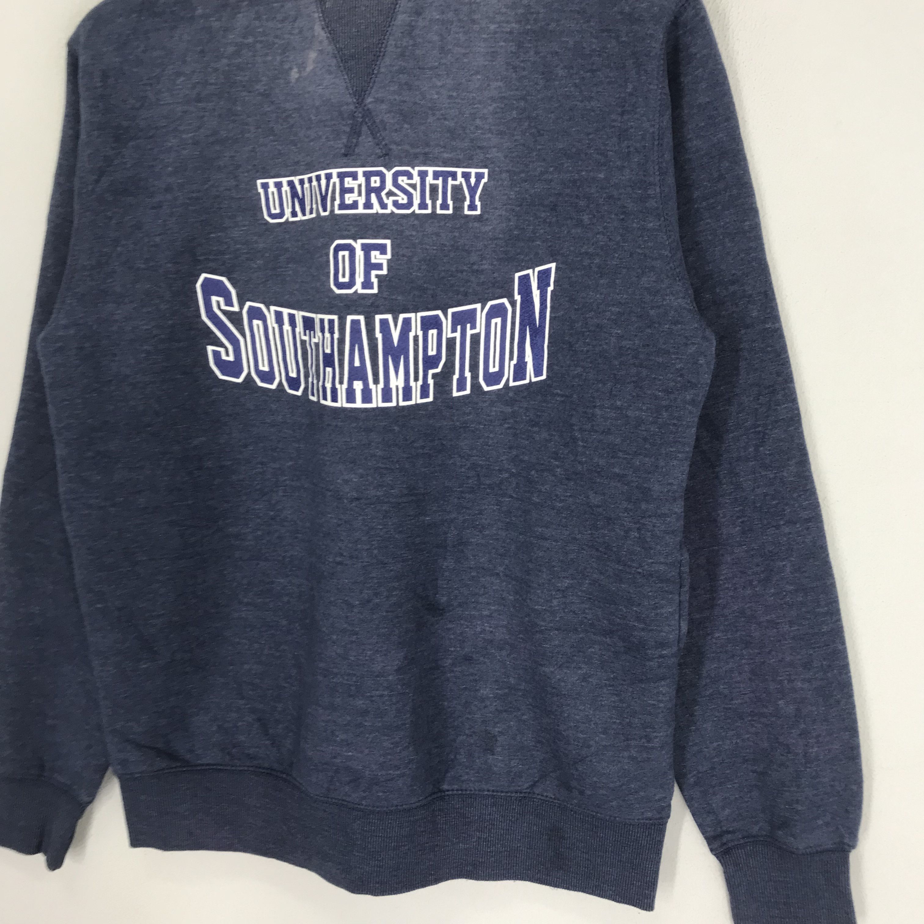 Vintage Vintage University Of Southampton Blue Sweatshirt - 368 Size US M / EU 48-50 / 2 - 3 Thumbnail