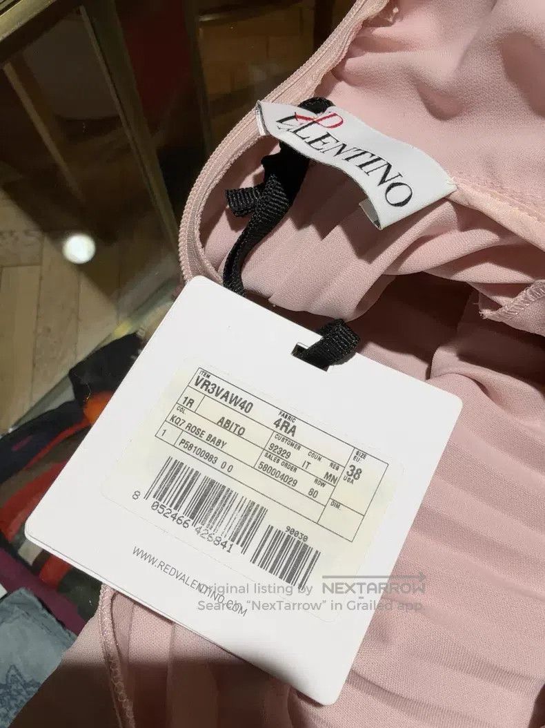 Valentino Valentino Pink pleated dress Size S / US 4 / IT 40 - 4 Thumbnail