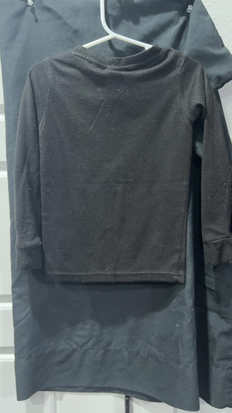 Other Cozy Black Long Sleeve Tee by Dearfoams Size US XXS / EU 40 - 2 Thumbnail