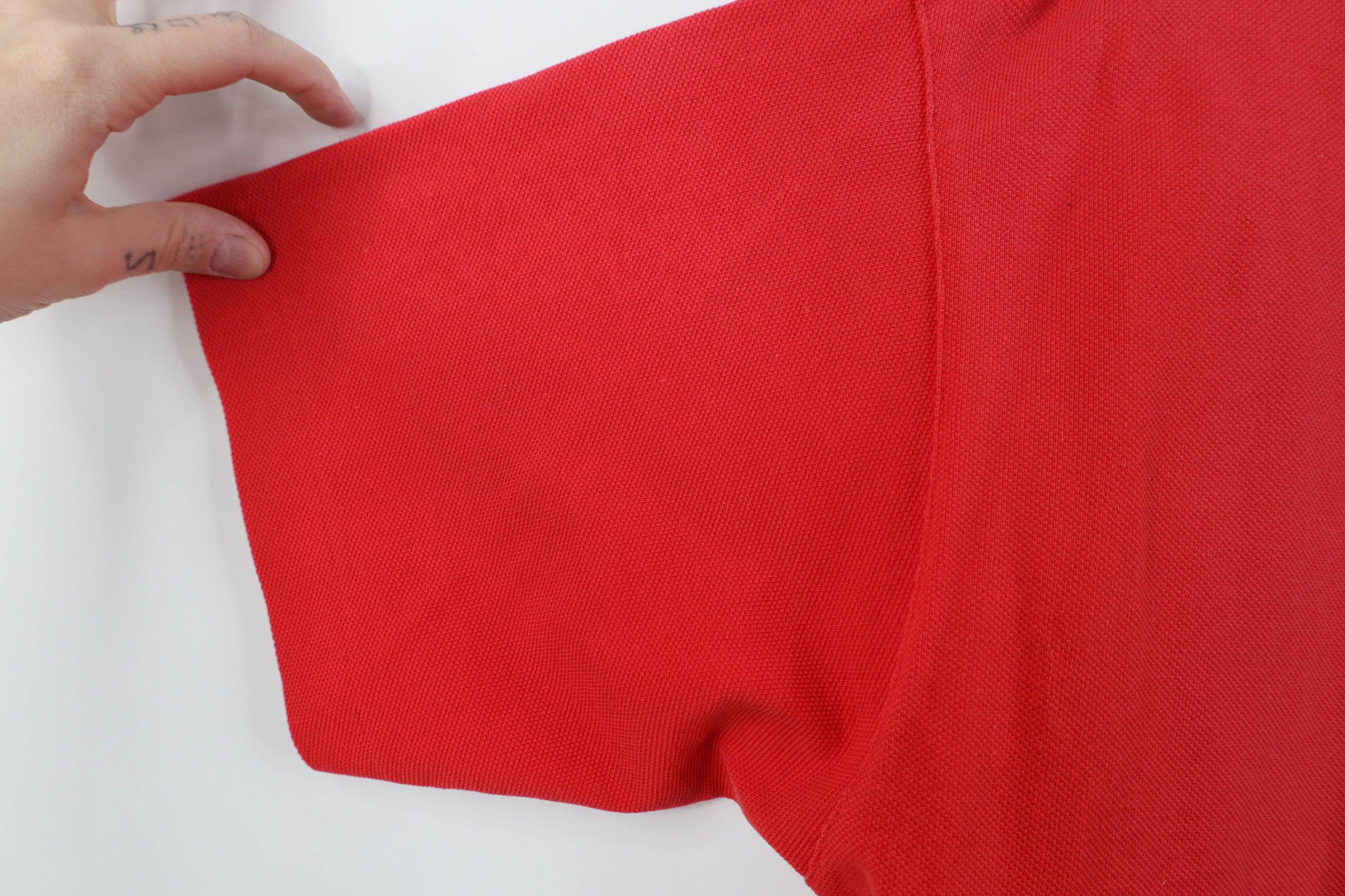 Banana Republic Vintage 90s Banana Republic Safari Knit Baggy T-Shirt Red Size US S / EU 44-46 / 1 - 11 Thumbnail