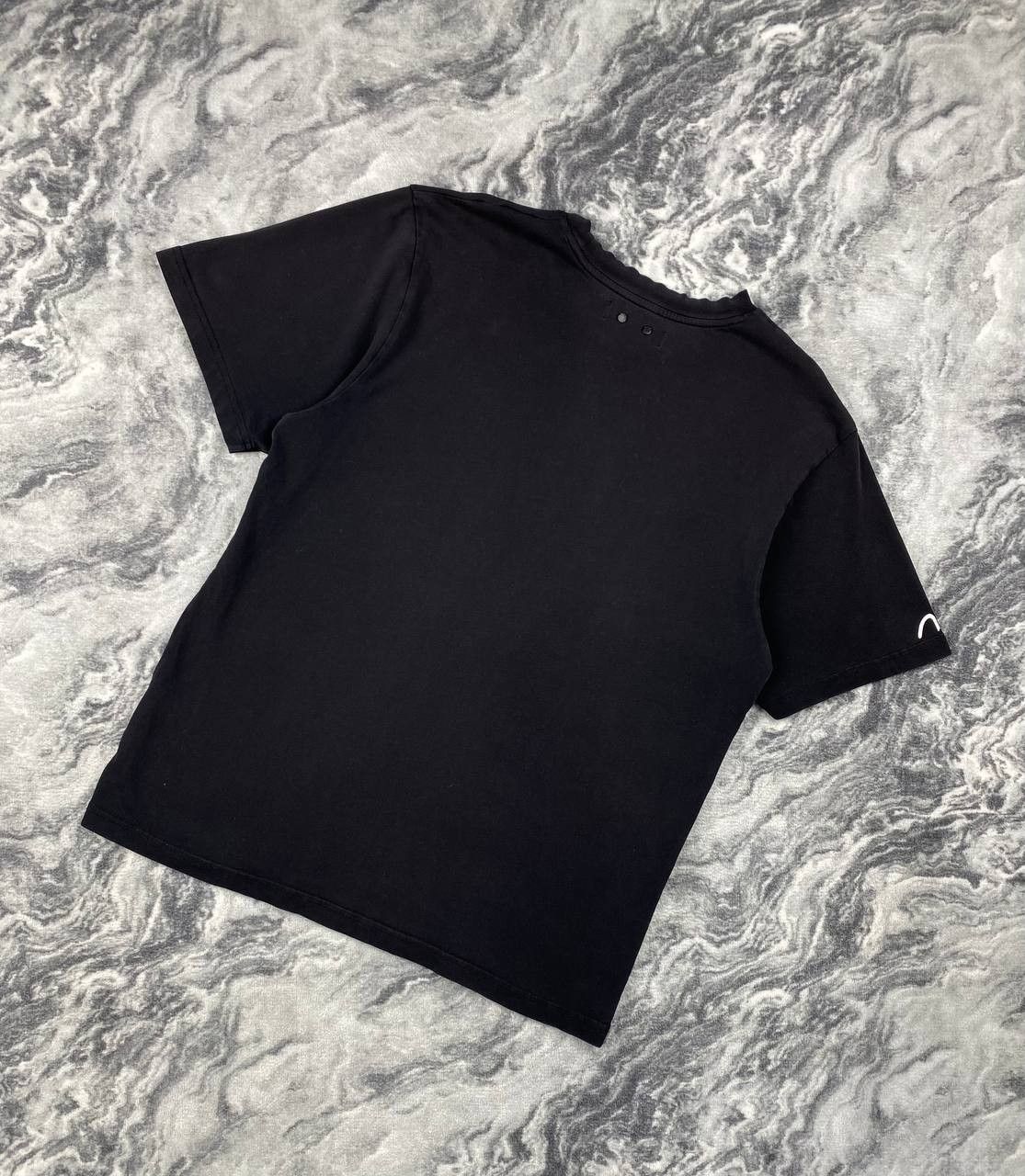 Evisu Evisu Kuro Big Logo T Shirt Men Size XL Black Size US XL / EU 56 / 4 - 13 Thumbnail