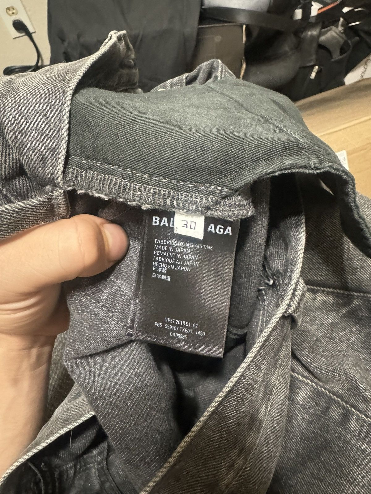 Balenciaga Balenciaga Convertible Zip Denim Size US 30 / EU 46 - 5 Thumbnail