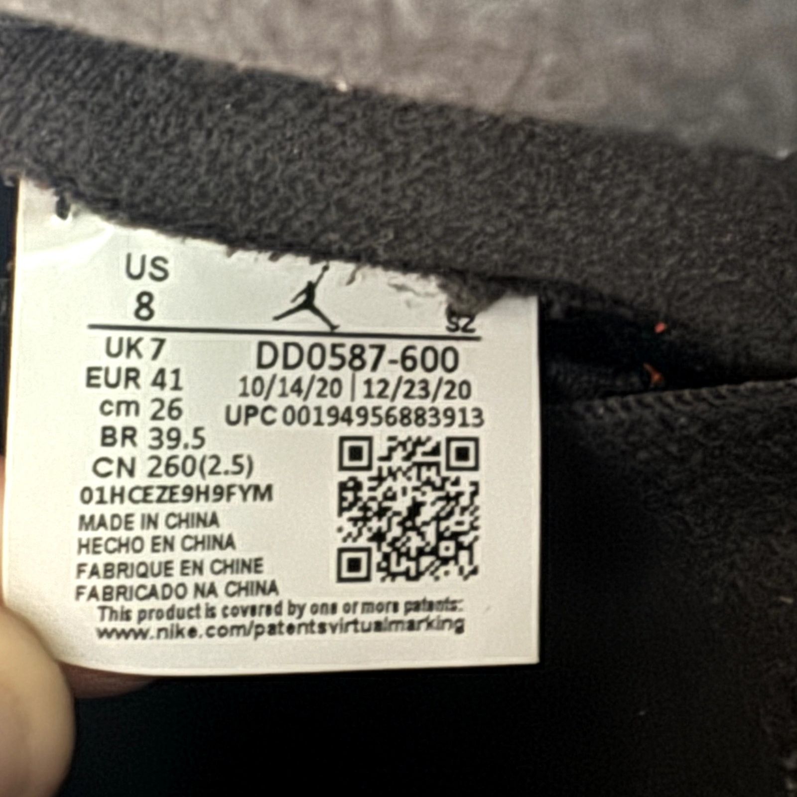 Jordan Brand × Nike Size 8 - Air Jordan 5 Retro Raging Bull 2021 Men's Shoes Size US 8 / EU 41 - 7 Thumbnail