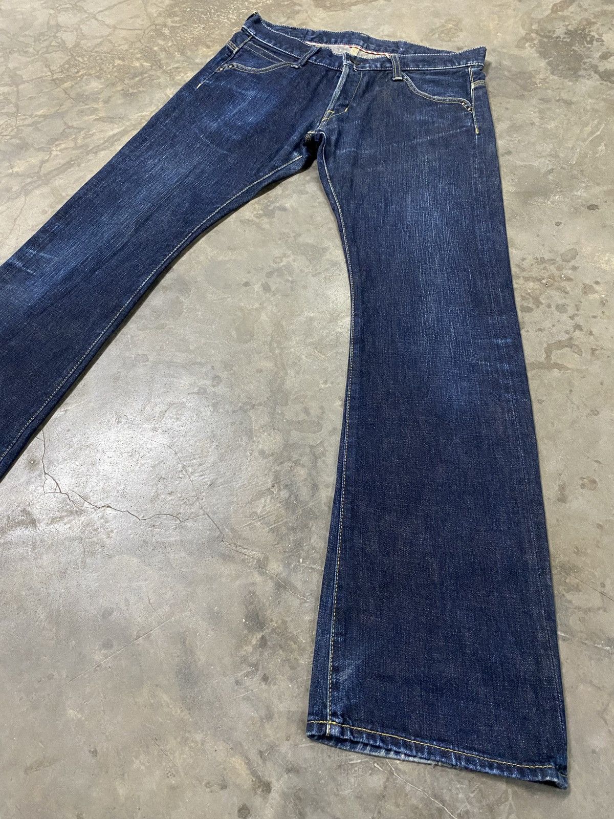 Blue Blue Japan × Boycott × Japanese Brand Flared🔥 Boycott Blue Jeans Made in Japan @207 Size US 30 / EU 46 - 10 Thumbnail