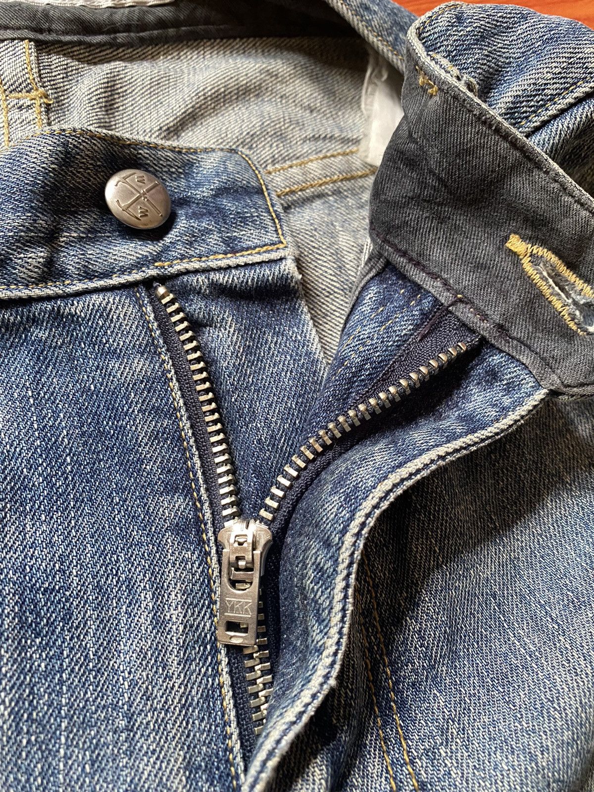 Japanese Brand × White Mountaineering Vintage White Mountaineering Selvedge Denim Size US 33 - 7 Thumbnail
