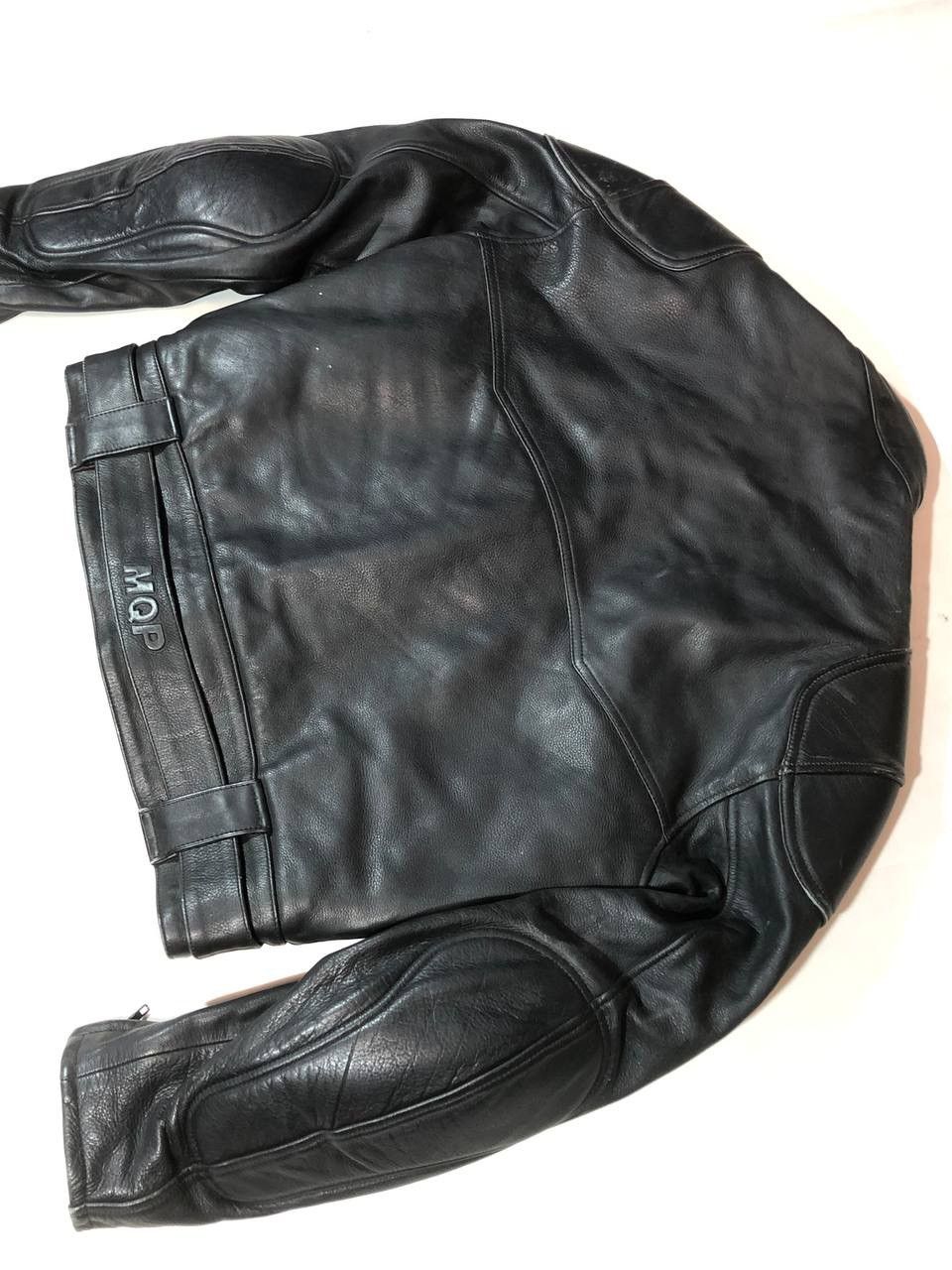 Other MQP Racing Moto Leather Jacket Vintage Black Style Size US L / EU 52-54 / 3 - 8 Thumbnail