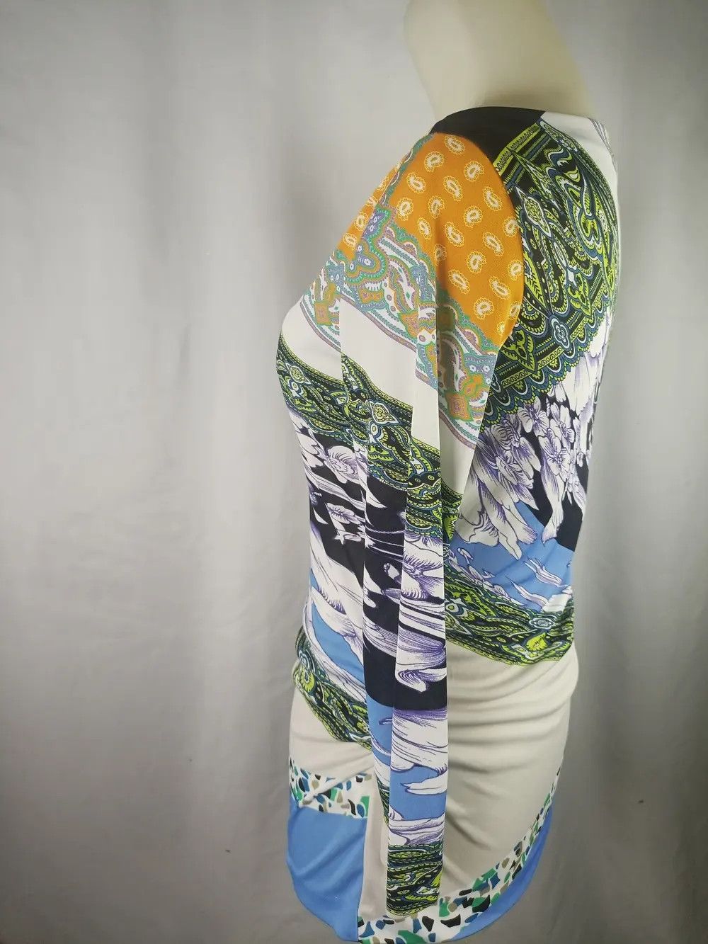 Etro ETRO Milano Blouse Tunic top 3/4 sleeves Size M / US 6-8 / IT 42-44 - 15 Thumbnail