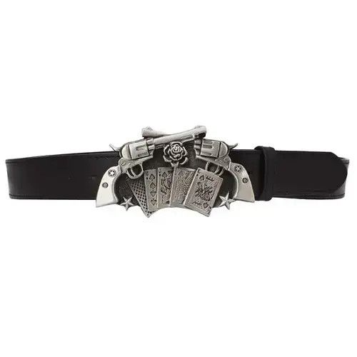VIBE 115cm Cowboy Belt Size ONE SIZE - 2 Thumbnail