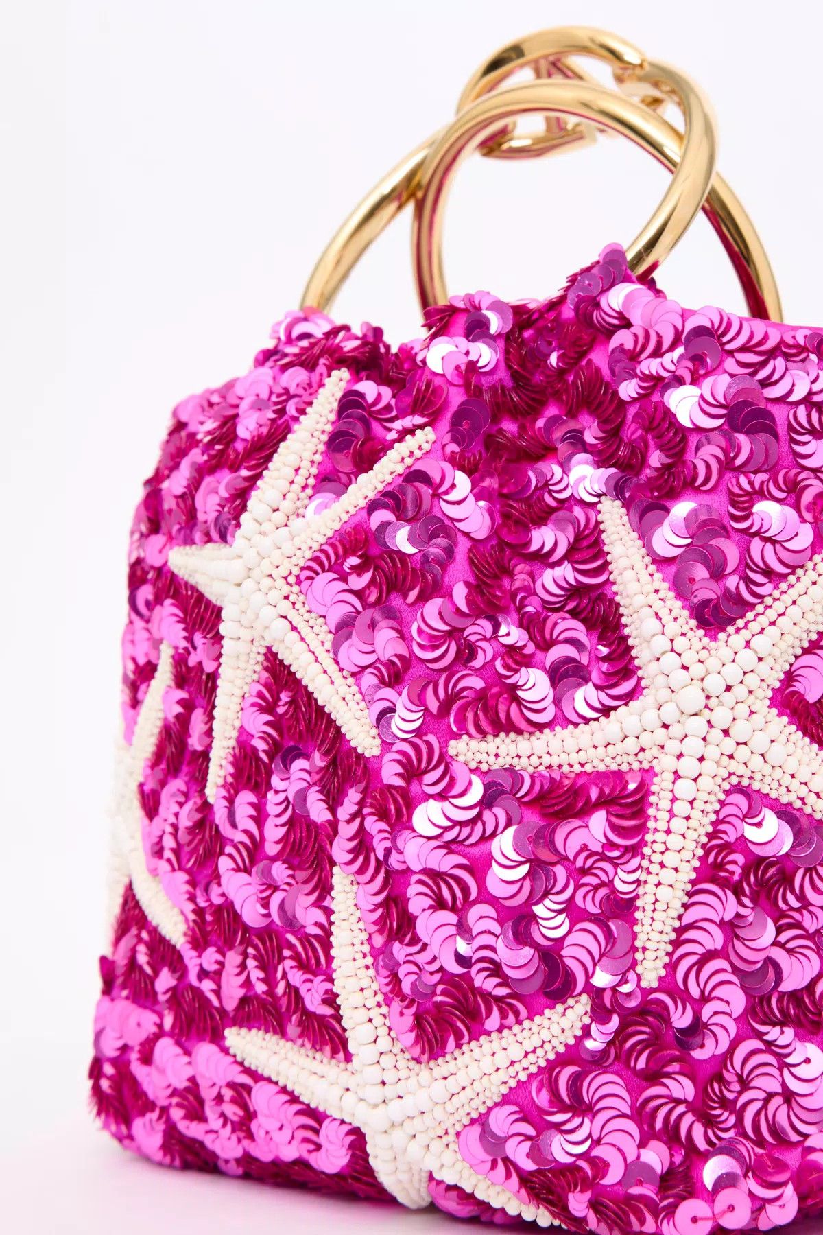 Valentino o1s1wg110625 Size: OS/Starfish Small Tote Bag in Pink Size ONE SIZE - 3 Thumbnail