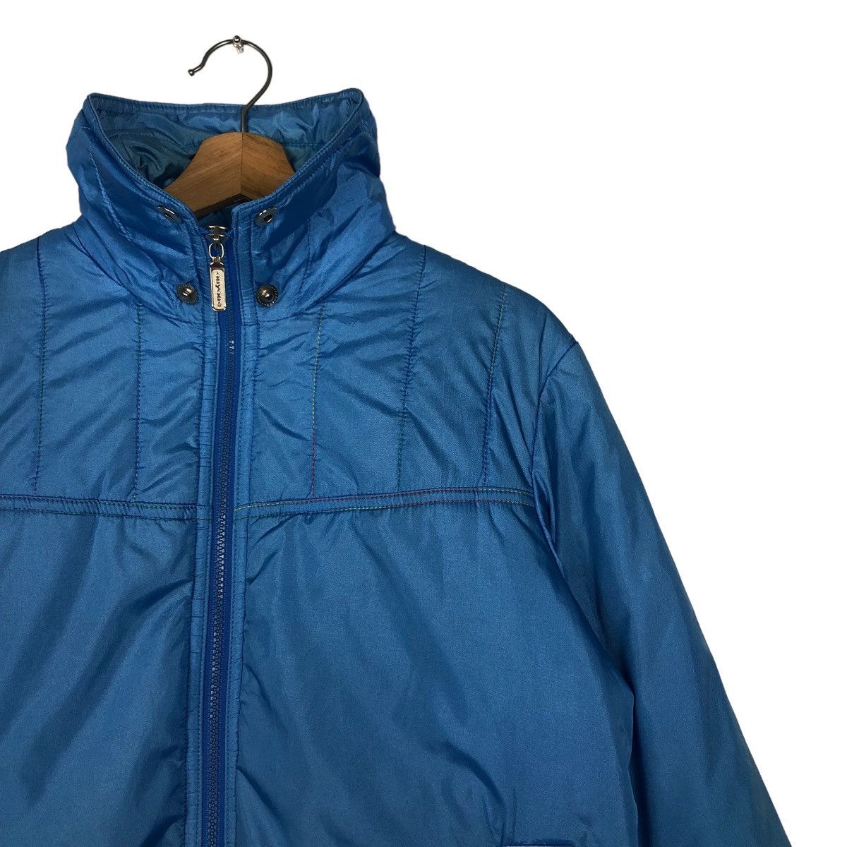 Japanese Brand 🔥90s Vintage Puffer Down Ski Jacket Dolphin Snow Japan Made Size US M / EU 48-50 / 2 - 5 Thumbnail