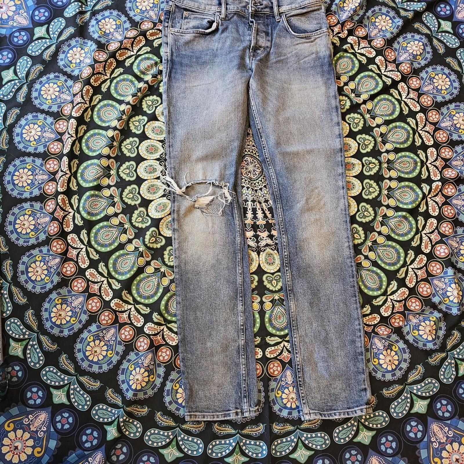 Hudson Hudson Men's Blue Jeans Size US 31 - 2 Thumbnail
