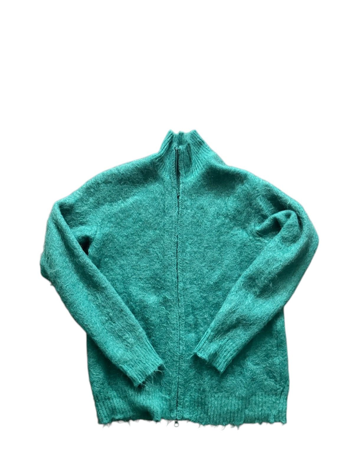 Needles Needles Mohair Zip Up Sweater Size S / US 4 / IT 40 - 1 Thumbnail