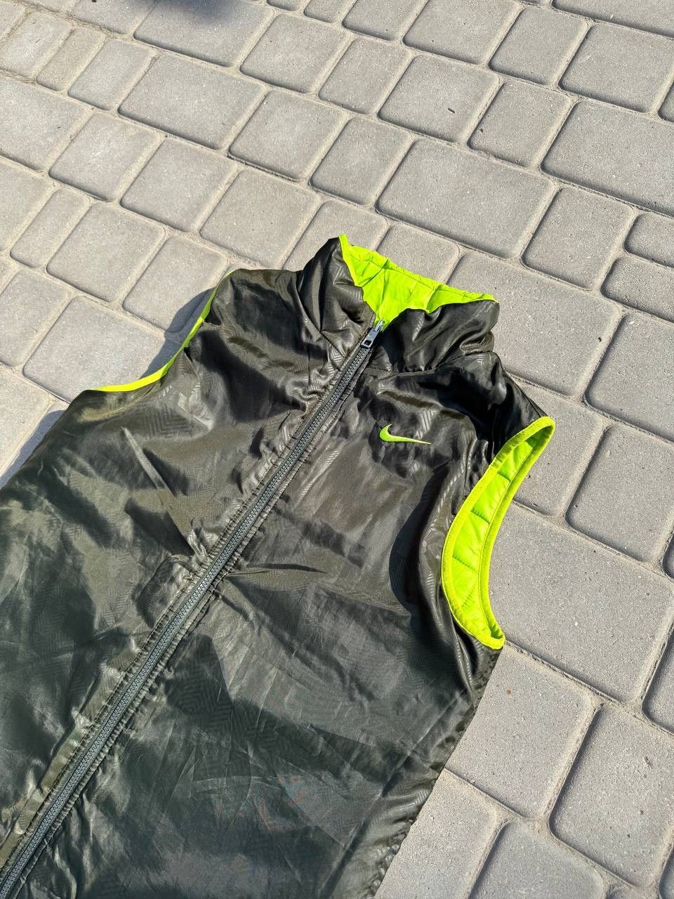 Nike Vintage Jacket Nike Double-sided Vest Size US M / EU 48-50 / 2 - 2 Thumbnail