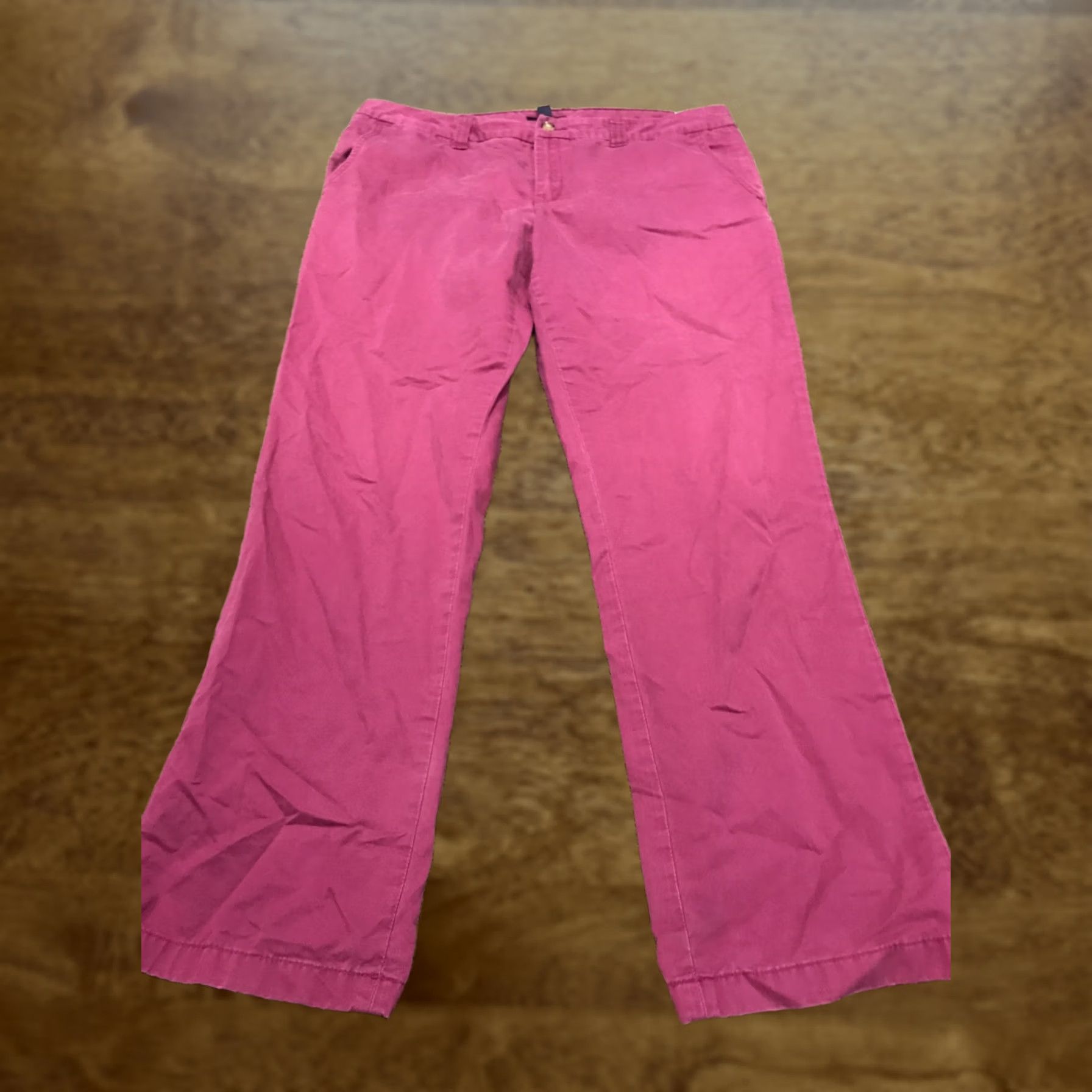 Tommy Hilfiger Tommy Hilfiger Womens Pants Chino Straight 31in Inseam 37in Waist Purple Cotton Canvas Regular Size 16 Pockets Vintage N/A Size 38" / US 16 / IT 52 - 1 Thumbnail