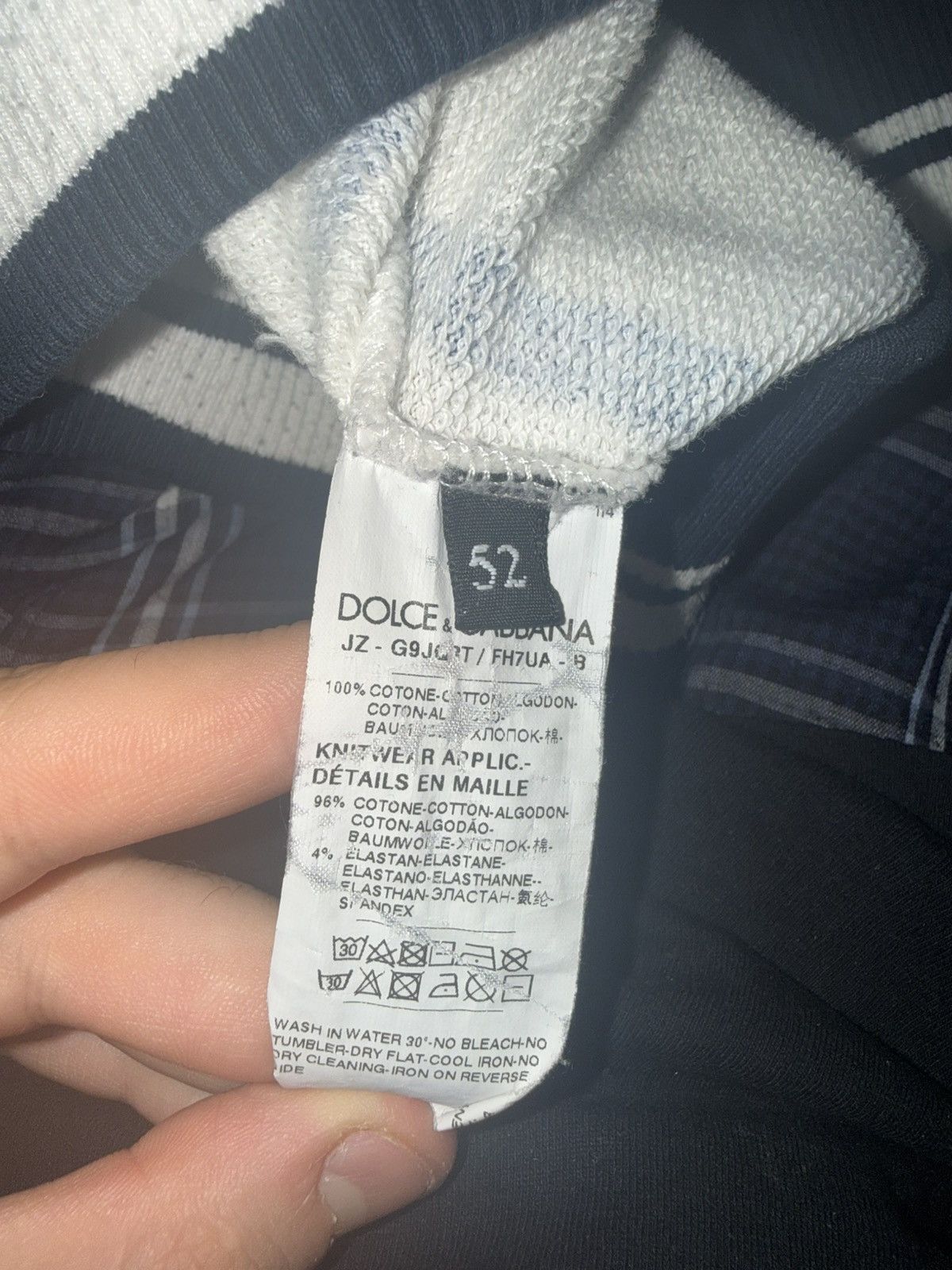 Dolce & Gabbana Dolce & Gabanna Multicolour Hoodie Neptune Print Size US L / EU 52-54 / 3 - 7 Thumbnail