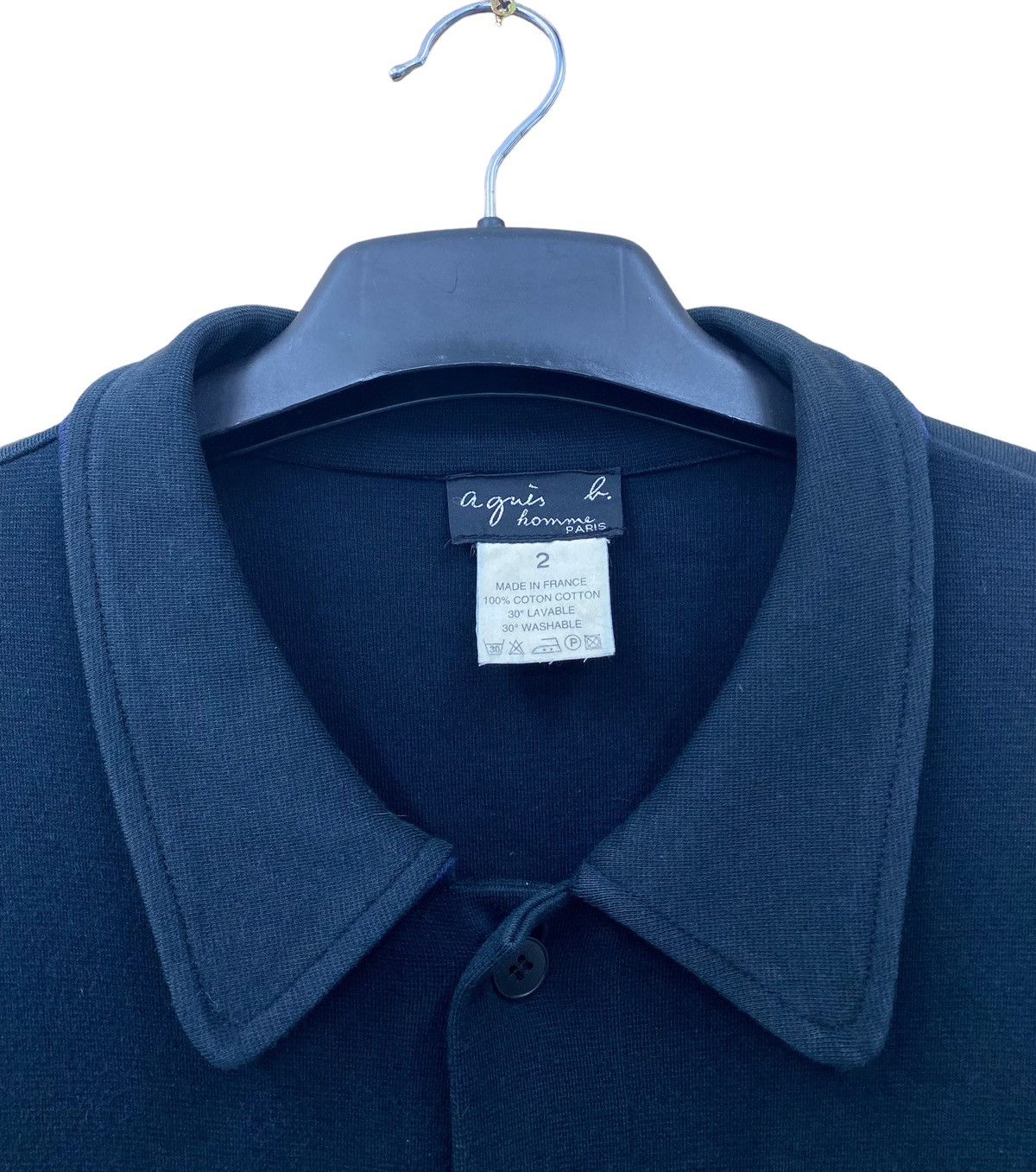 agnes b. Vintage Agnes B Button Jacket Size US L / EU 52-54 / 3 - 6 Thumbnail