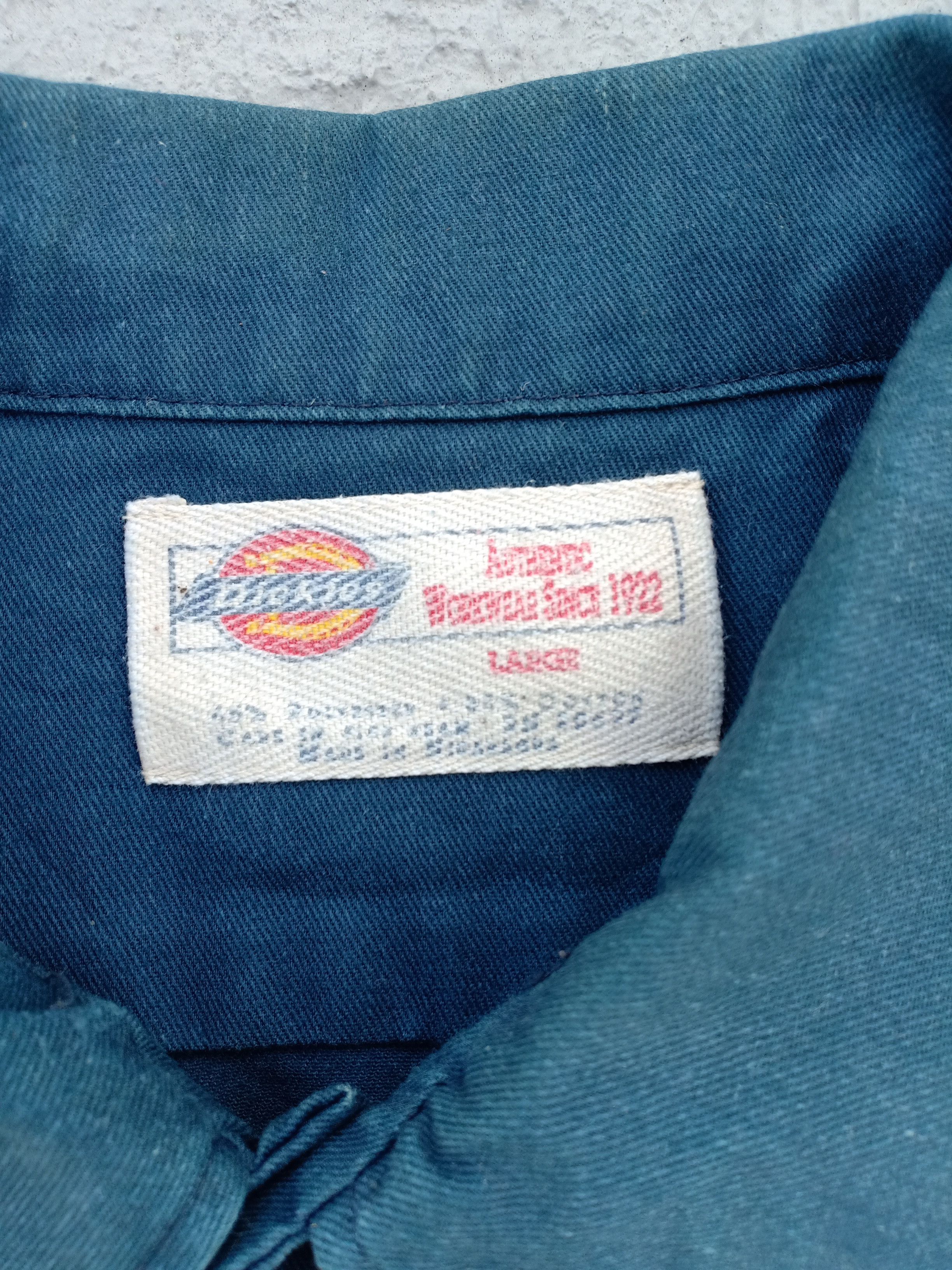 Dickies DICKIES button ups workwear shirt Size US L / EU 52-54 / 3 - 5 Thumbnail