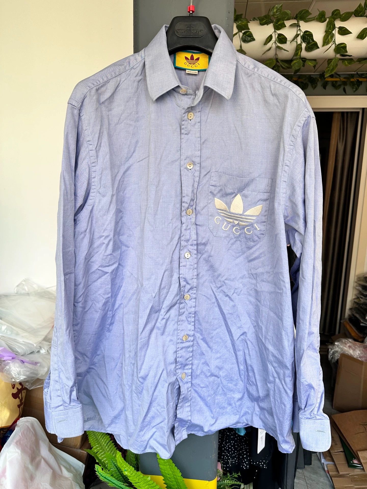 Gucci Gucci Adidas Collaborative Shirt - dmc Size US M / EU 48-50 / 2 - 1 Thumbnail