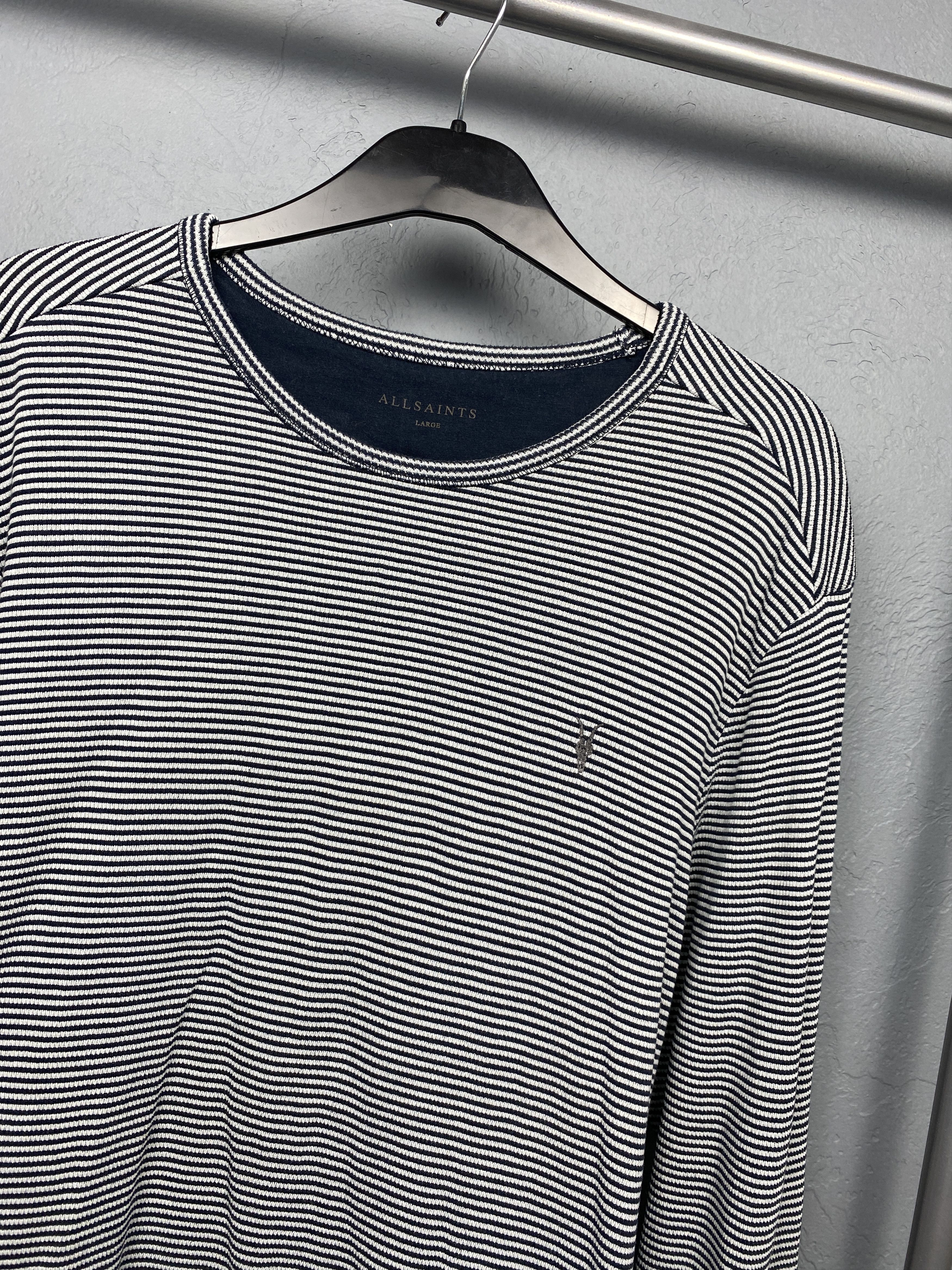 Allsaints Allsaints Mens Rift Crew Neck Sweater Size US L / EU 52-54 / 3 - 2 Thumbnail