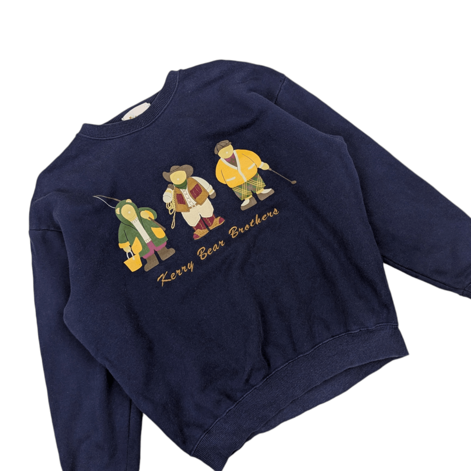 Japanese Brand Vintage Japan KERRY BEAR Brothers Hunting Fishing Sweatshirt Size L / US 10 / IT 46 - 3 Thumbnail