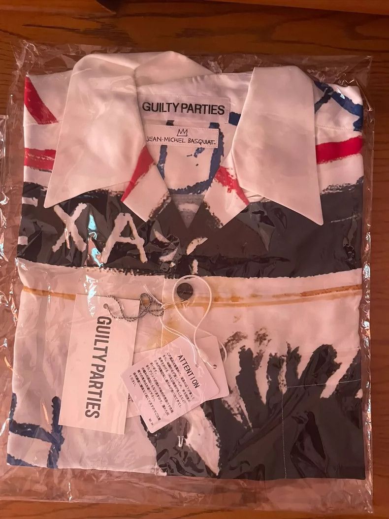 Wacko Maria Guilty Parties Jean-Michel Basquiat Shirt M- DMC Size US M / EU 48-50 / 2 - 1 Thumbnail