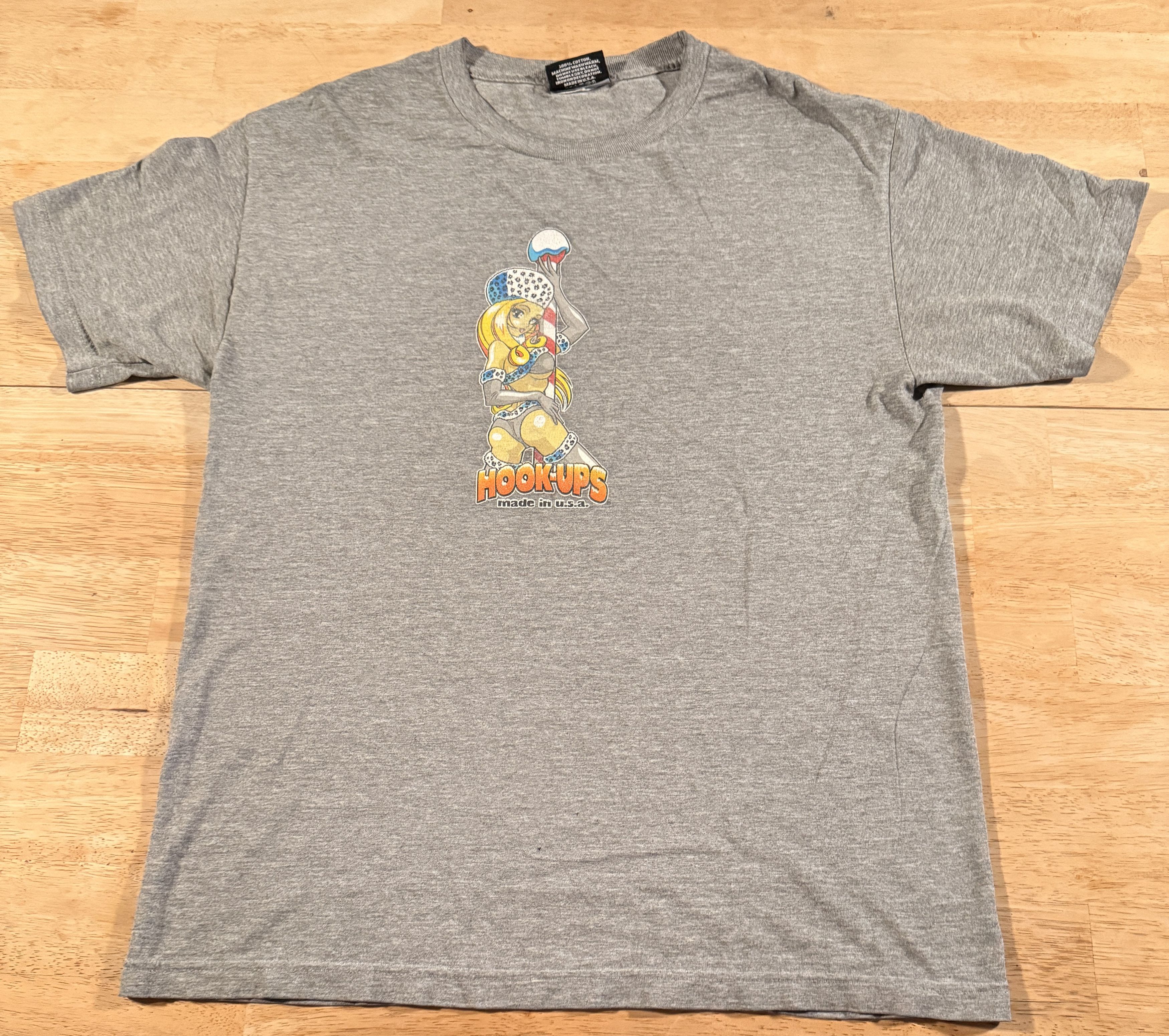 Vintage Hookups Cheetah Girl L Vintage Shirt Barber Pole Pinup Size US L / EU 52-54 / 3 - 2 Thumbnail