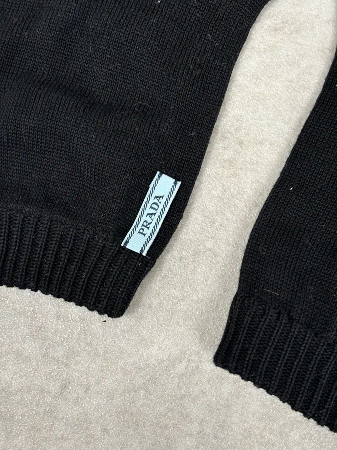 Prada AW2018 Prada Black Signature Gloves Size ONE SIZE - 5 Thumbnail