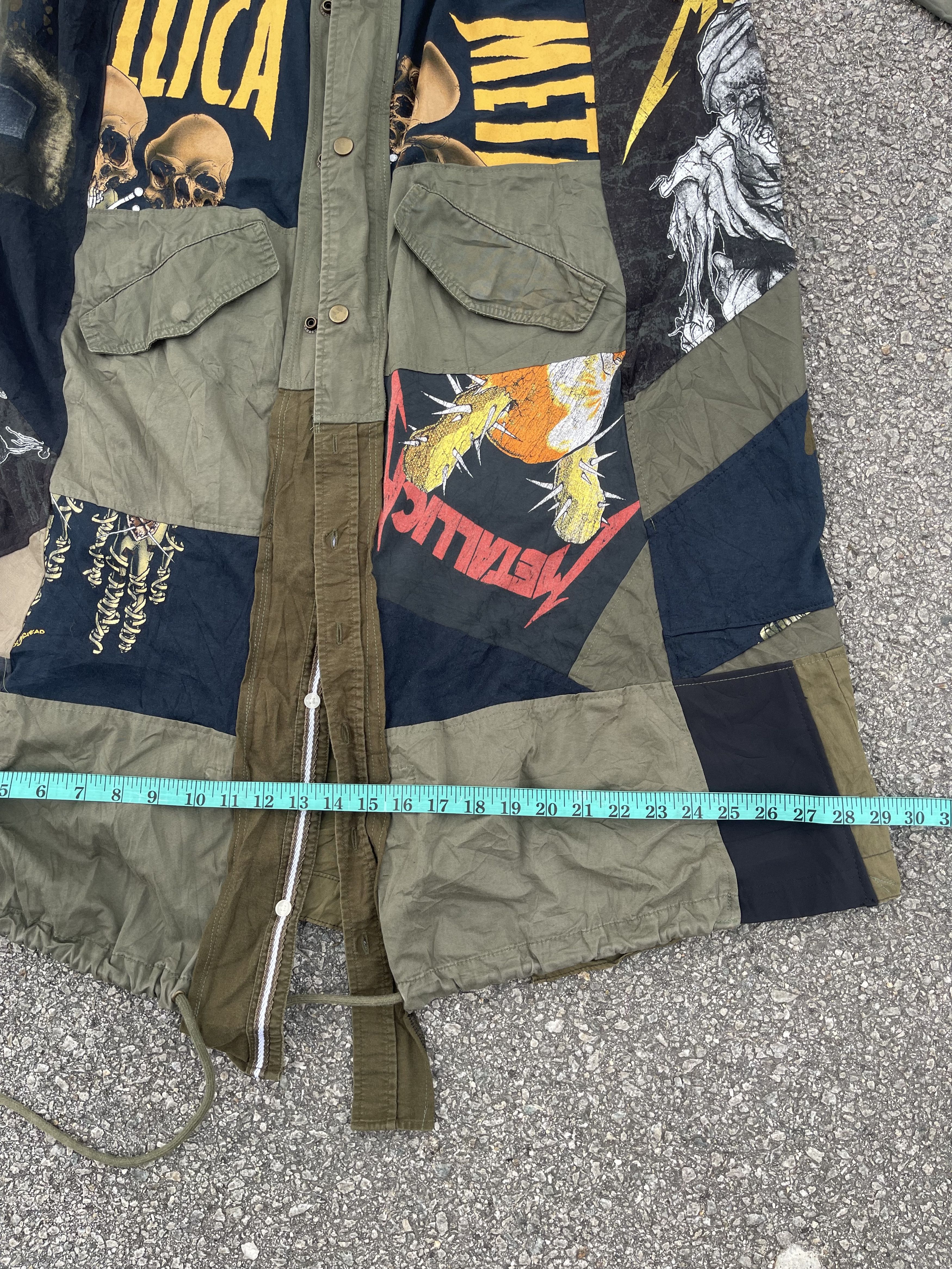 Seditionaries Modelly Remake Metallica Pushead Reconstruct Long Jacket Size US XL / EU 56 / 4 - 14 Thumbnail