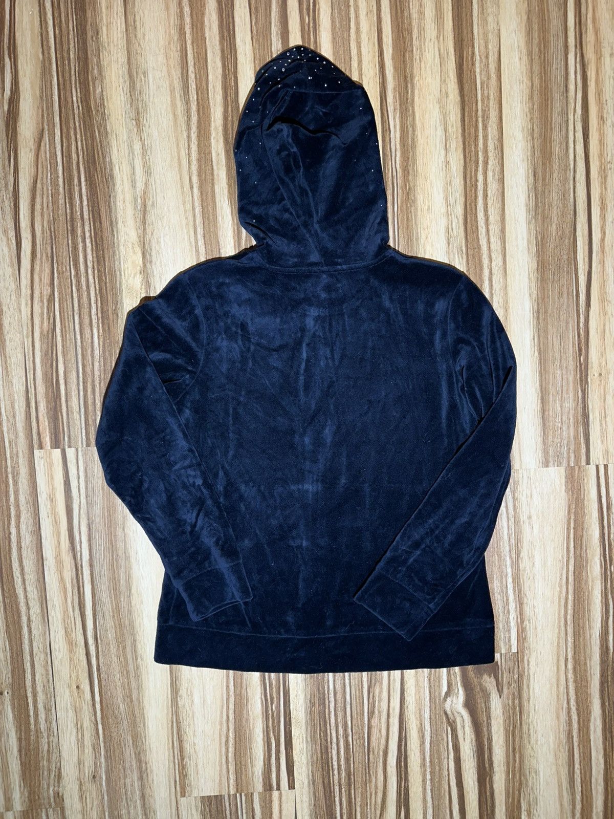 Style & Co Black Hoodie with Rhinestone Detailing Size M / US 6-8 / IT 42-44 - 5 Thumbnail