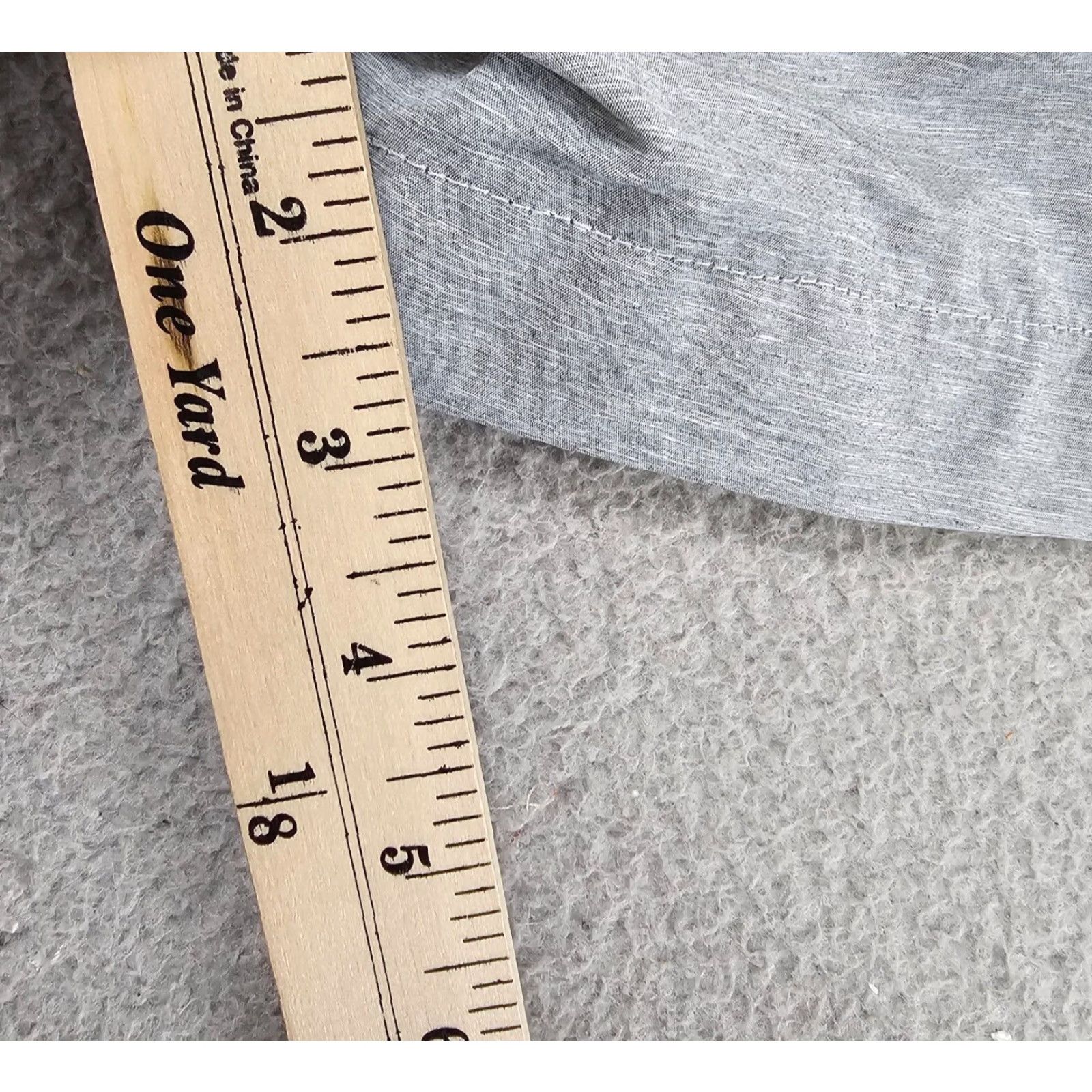 Lands' End Lands' End Shorts Womens XL Gray Sweat Athletic Run Quick Dry Pockets Drawstring Moisture Wicking Lightweight Size 24" / US 00 / IT 34 - 7 Thumbnail