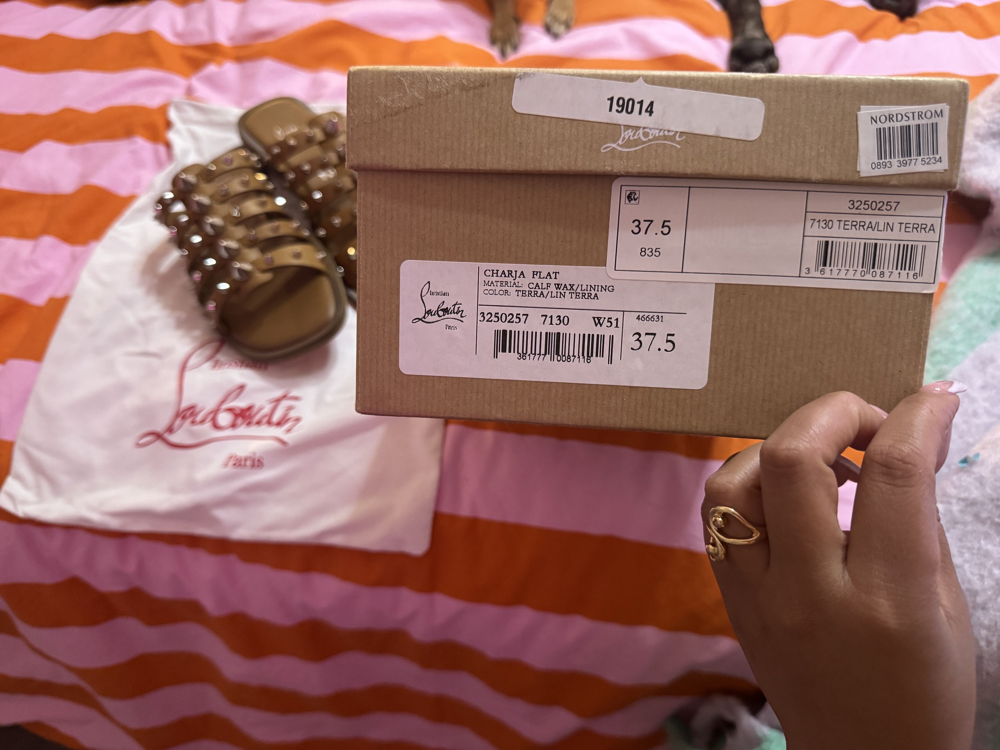 Christian Louboutin Charja Flat Size US 7.5 / IT 37.5 - 3 Thumbnail