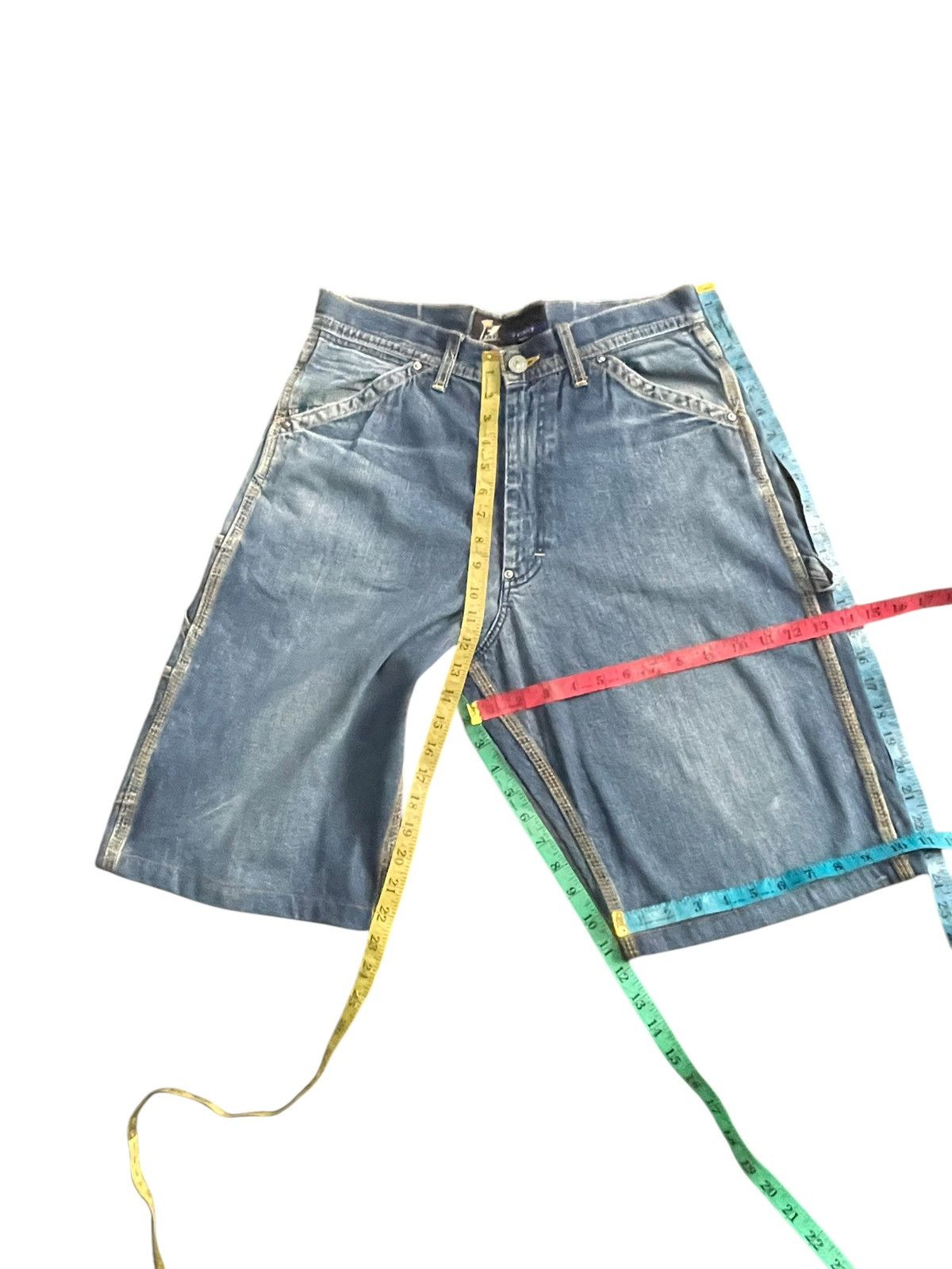 Fat Tokyo × Japanese Brand × Vintage Vintage Fat Tokyo Denim Short Size US 32 / EU 48 - 8 Thumbnail