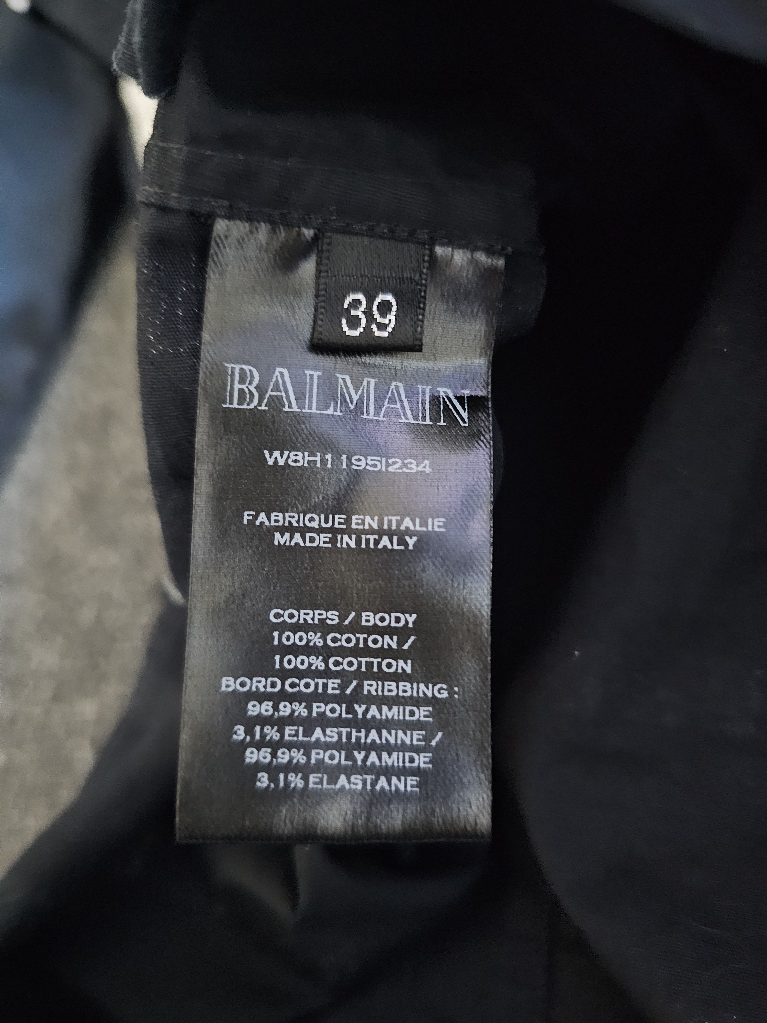 Balmain Balmain Men's Baseball Shirt Bombers Jacket Size 38 Like M Size US M / EU 48-50 / 2 - 5 Thumbnail