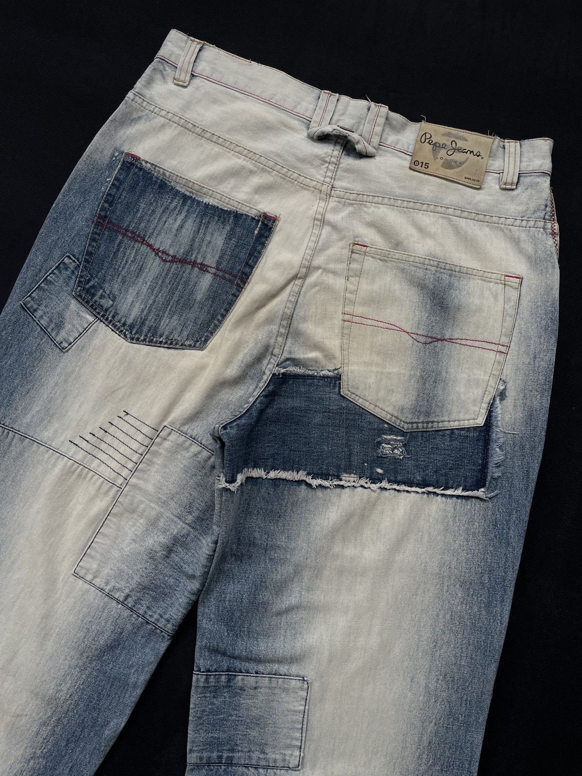 Pepe Jeans Pepe Jeans London Patchwork Size US 35 - 7 Thumbnail