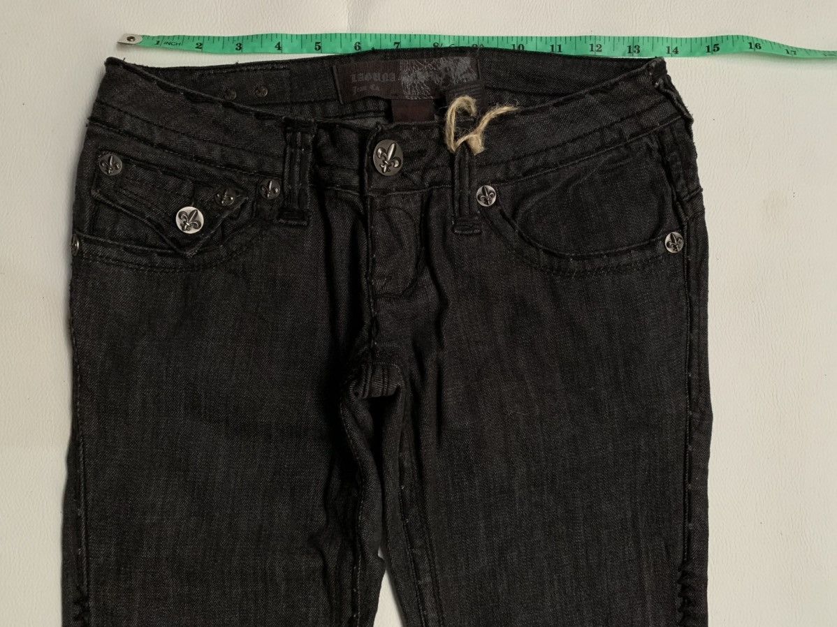 If Six Was Nine × Japanese Brand × PPFM Laguna beach Y2k bootcut low rise denim jeans Size US 27 - 7 Thumbnail