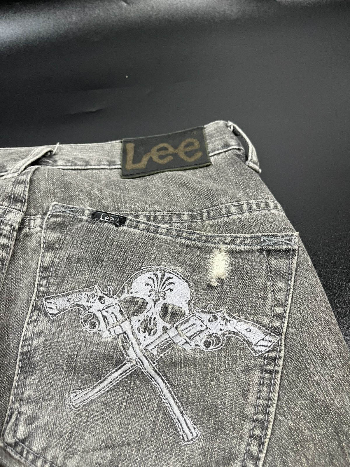 Hysteric Glamour × If Six Was Nine × Japanese Brand Japanese Flared Lee Jeans Guns Size US 29 - 10 Thumbnail