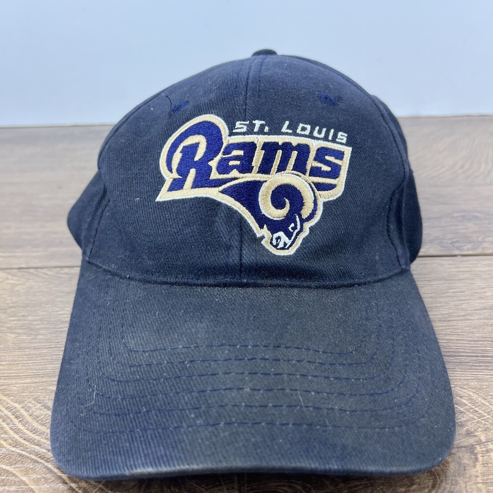 Other St. Louis Rams Hat Blue Rams NFL Hat Blue Hat Adjustable Blu Size ONE SIZE - 3 Thumbnail