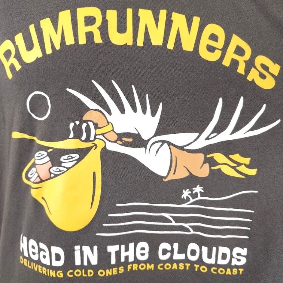 Old Navy Old Navy Rumrunners T Shirt Mens XL Gray Stork Beer Delivery Coast To Coast Shirt Mens XL Gray Old Navy Beer Coast To Coast Size US XL / EU 56 / 4 - 3 Thumbnail