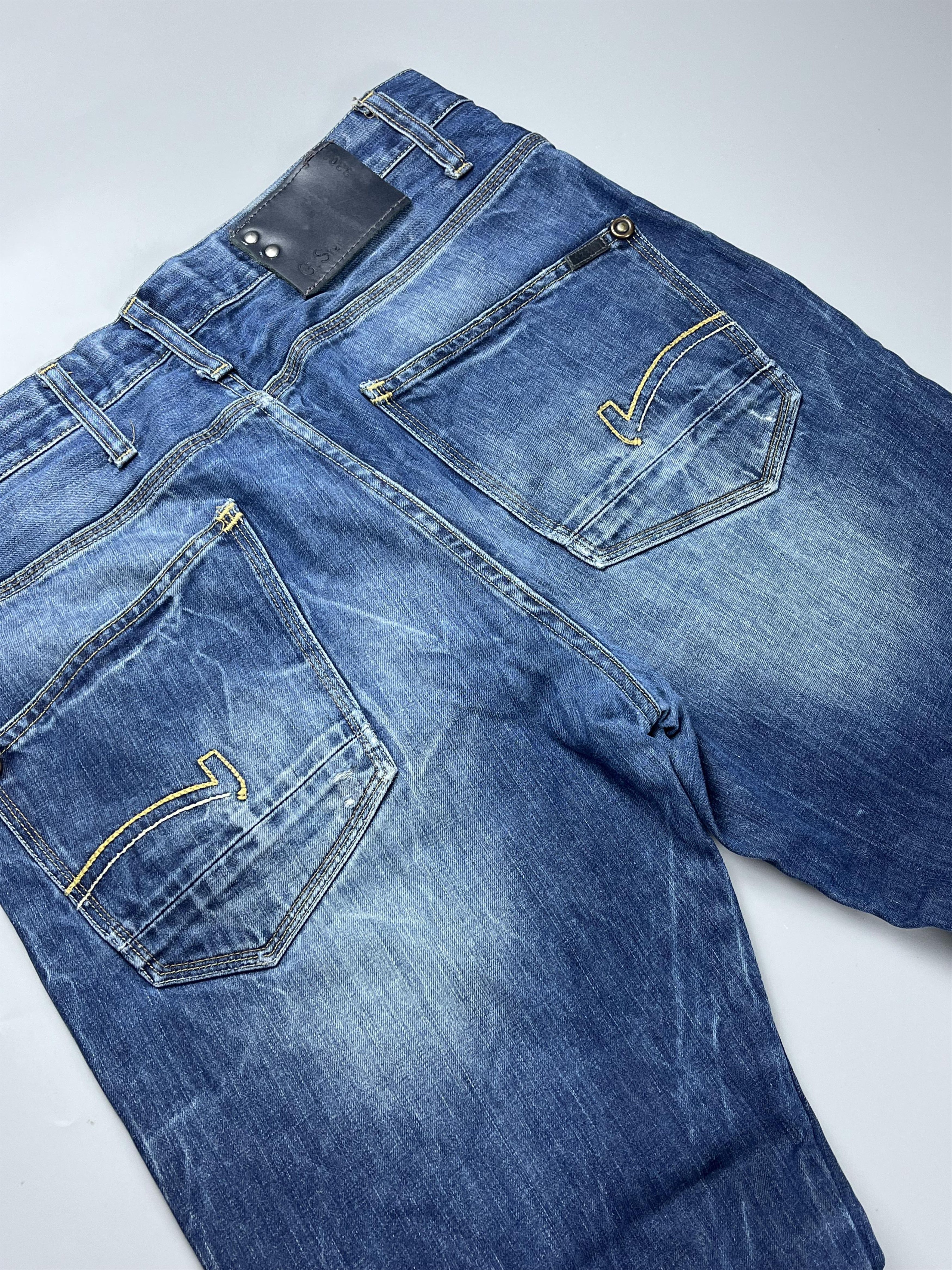 G-Star × Japanese Brand × Vintage Rare G-Star Baggy Jeans Size US 33 - 5 Thumbnail