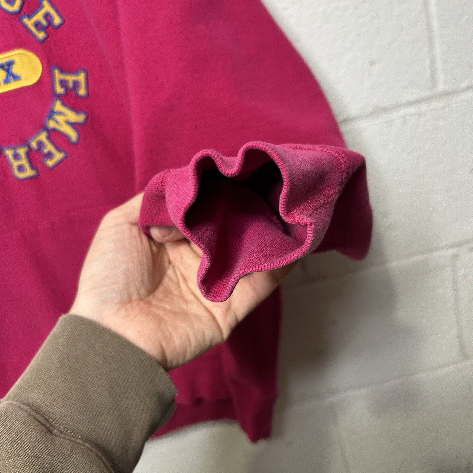 Supreme Supreme Reverse Hooded Sweatshirt “Fuchsia Pink” SS23 Size US XL / EU 56 / 4 - 4 Thumbnail