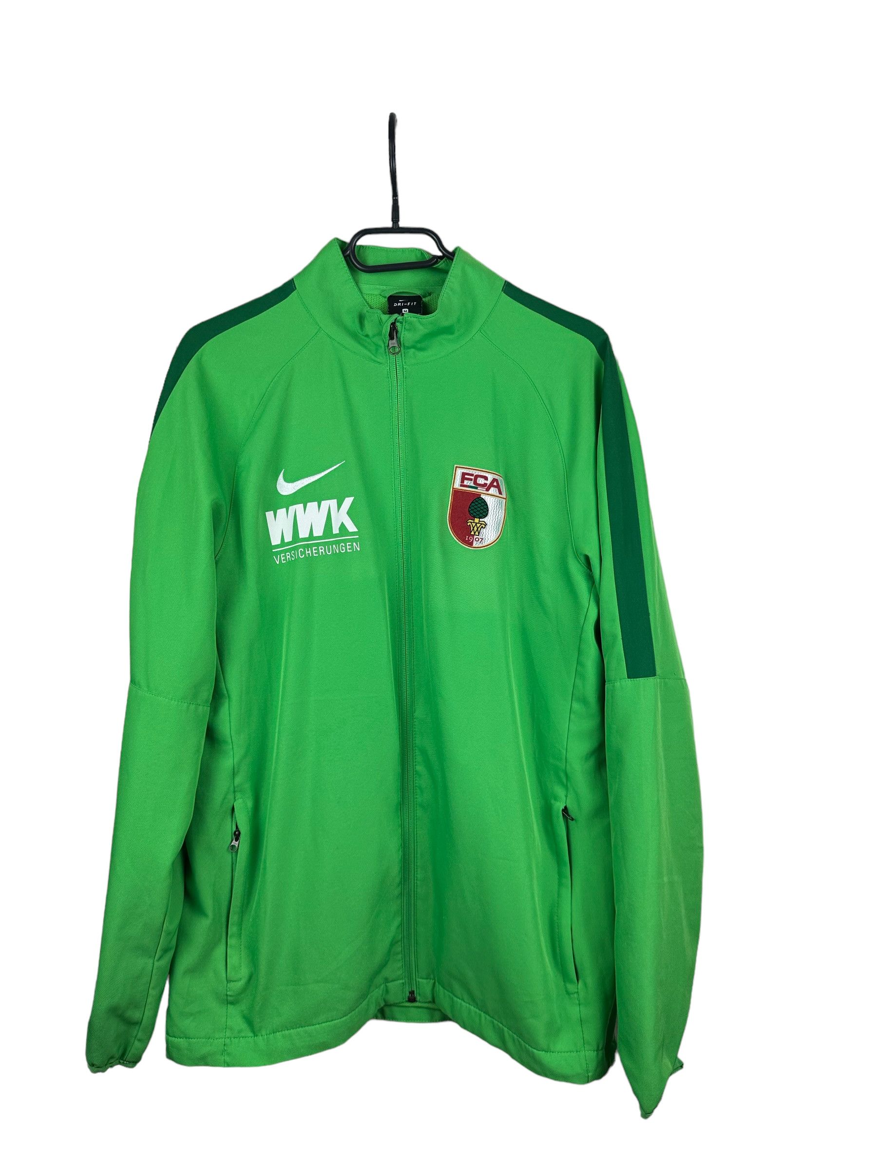 Nike Augsburg Nike Football Jacket Soccer Track Top Y2K Hype Size US M / EU 48-50 / 2 - 1 Thumbnail