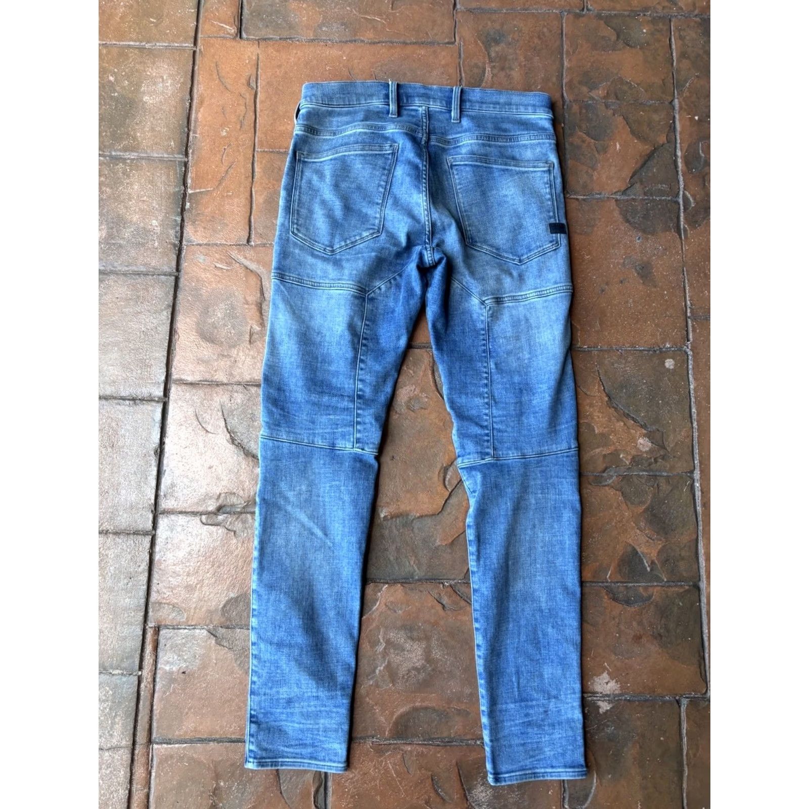 G-Star G-Star Raw Rackham 3-D Skinny Jeans Men’s 30x32 Moto Biker Rockabilly Size US 30 / EU 46 - 3 Thumbnail