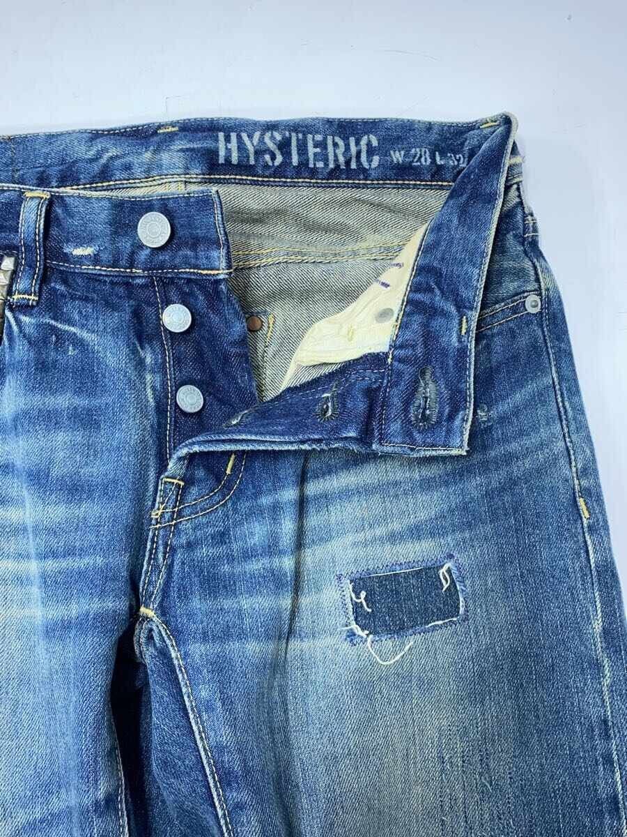 Hysteric Glamour Hysteric Glamour Cotton Straight Pants Indigo Size US 28 / EU 44 - 3 Thumbnail