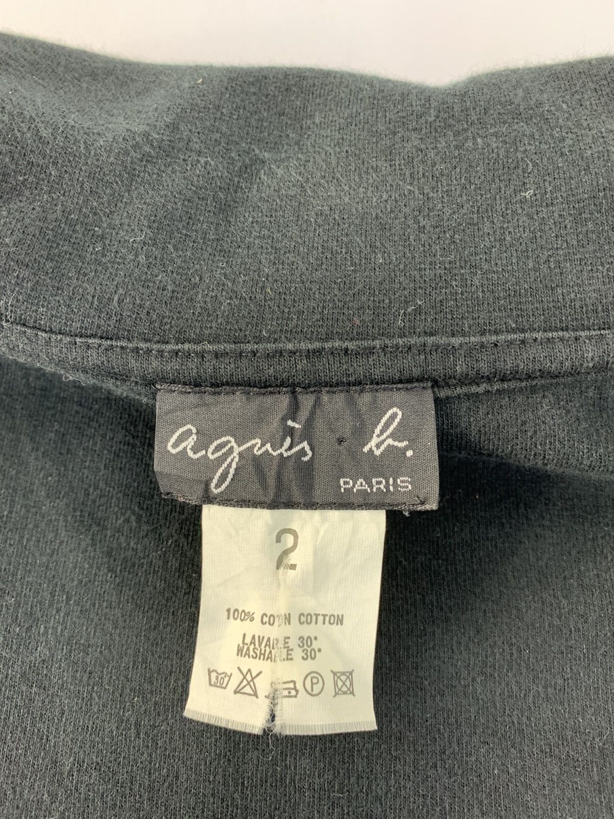 agnes b. 90s Agnes B Paris Peacoat Side Full Zipper Jacket Size S / US 4 / IT 40 - 5 Thumbnail